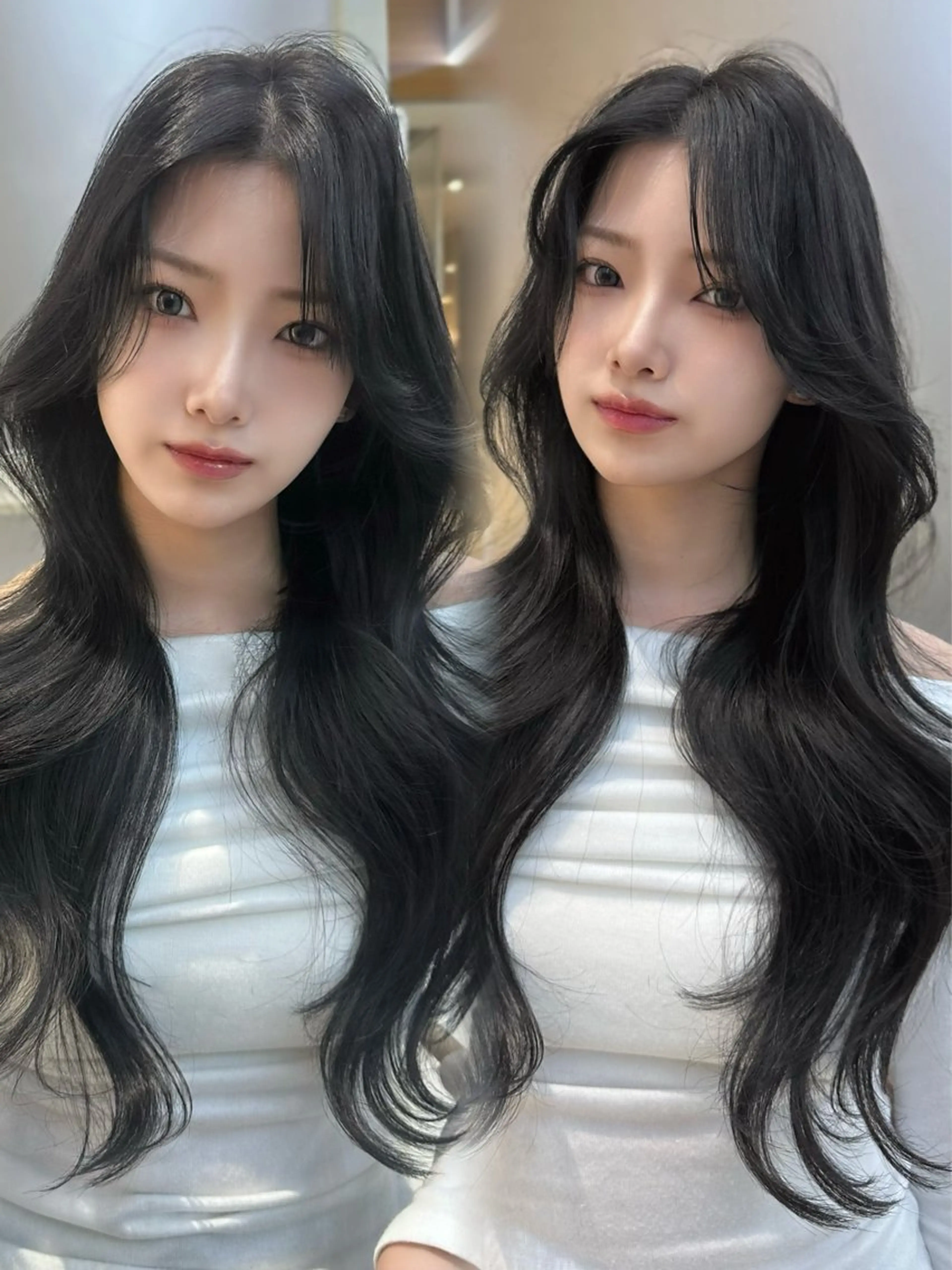 ロング oto🤍×美髪× ローレイヤーのヘアスタイル