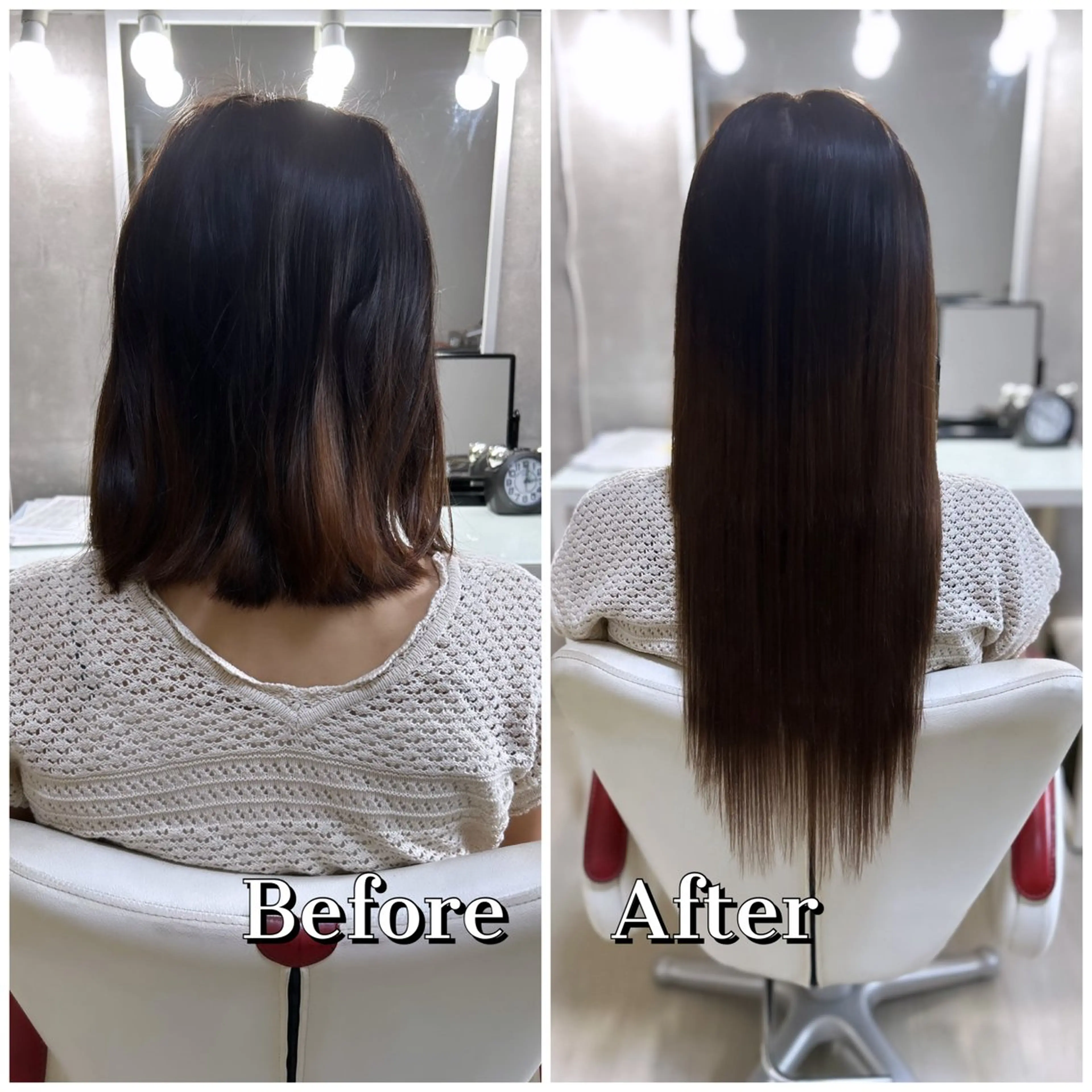 ロング エクステ ドレスアップ南草津所属・🫧ドレスアップ 南草津店🫧のヘアスタイル