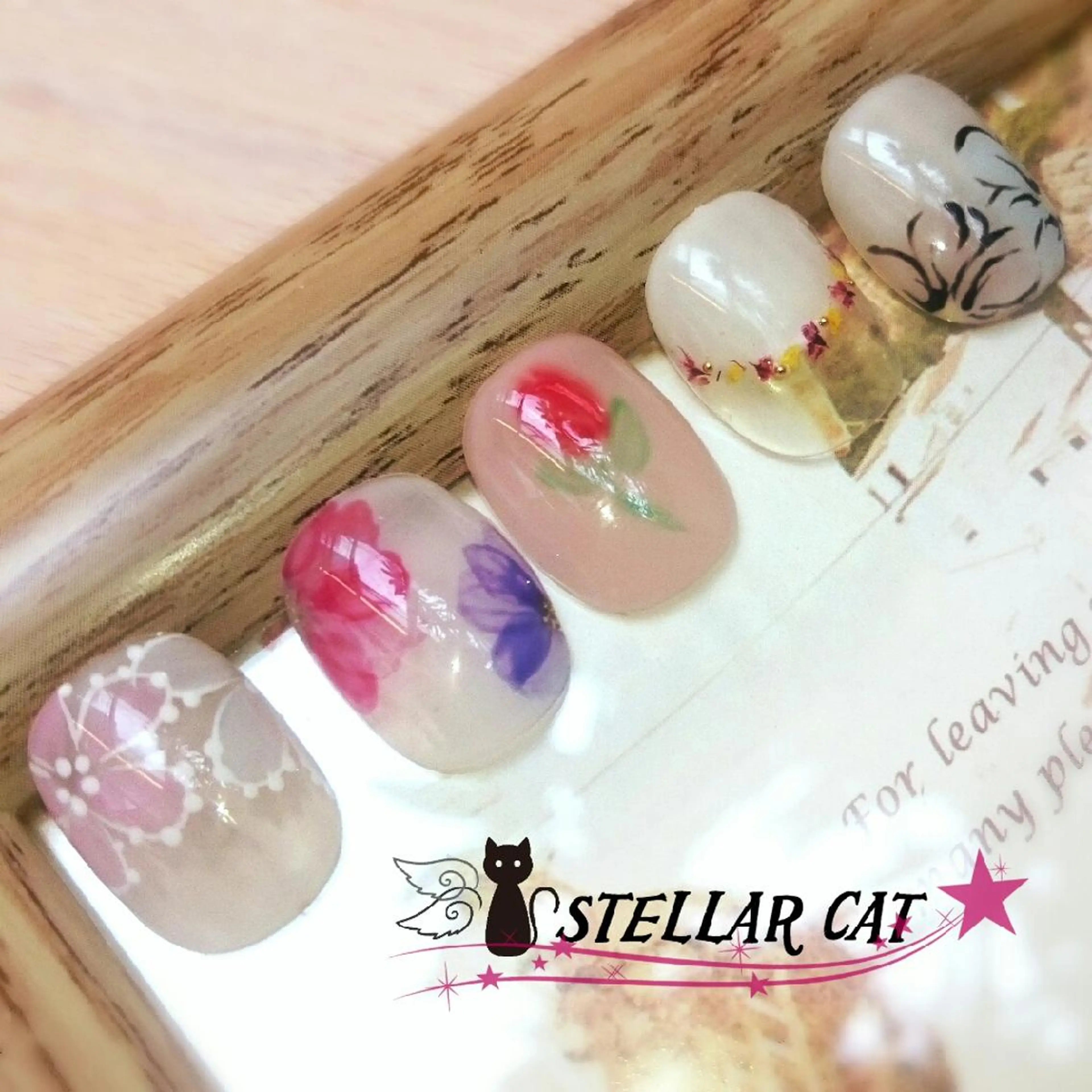 ネイル ショートネイル専門 StellarCatのネイルデザイン