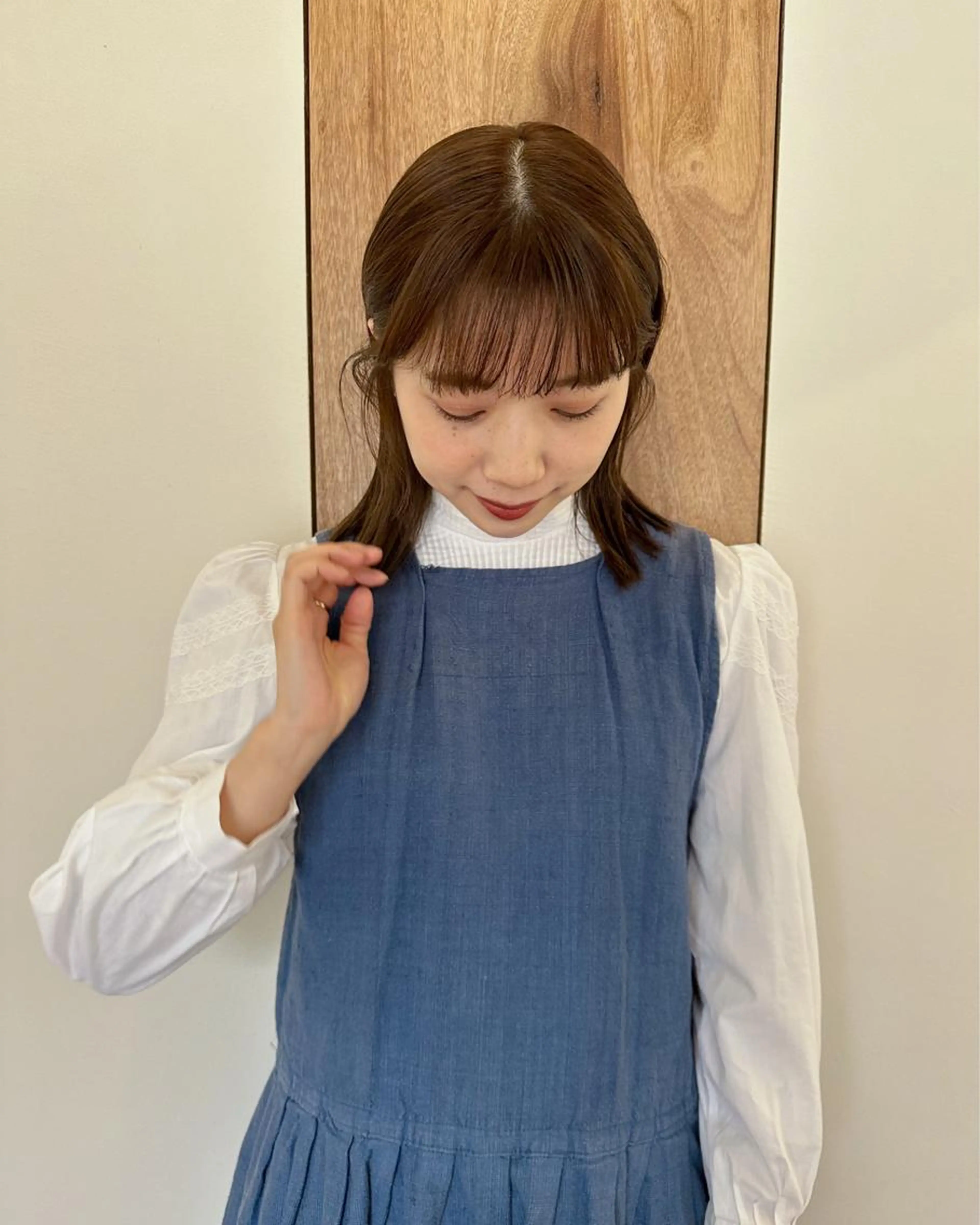 【ミニモ限定クーポン】透明感カラー🥣+BYKALTE2stepトリートメント+シャンプーブローの写真