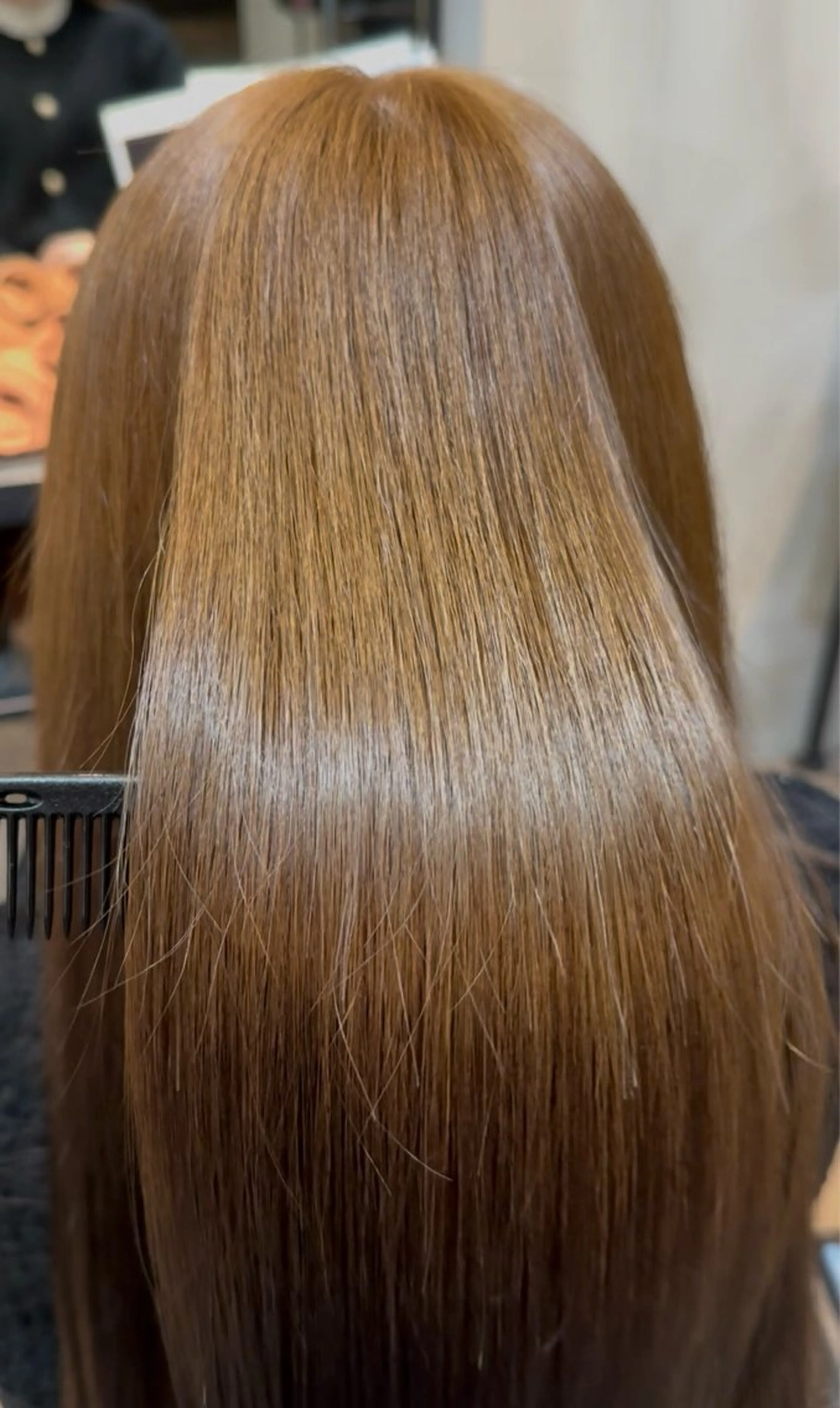 ミディアム 髪質改善 縮毛矯正 La fith hair glow 中百舌鳥店所属・🫧モデル様募集中 たいせい🕊️のヘアスタイル