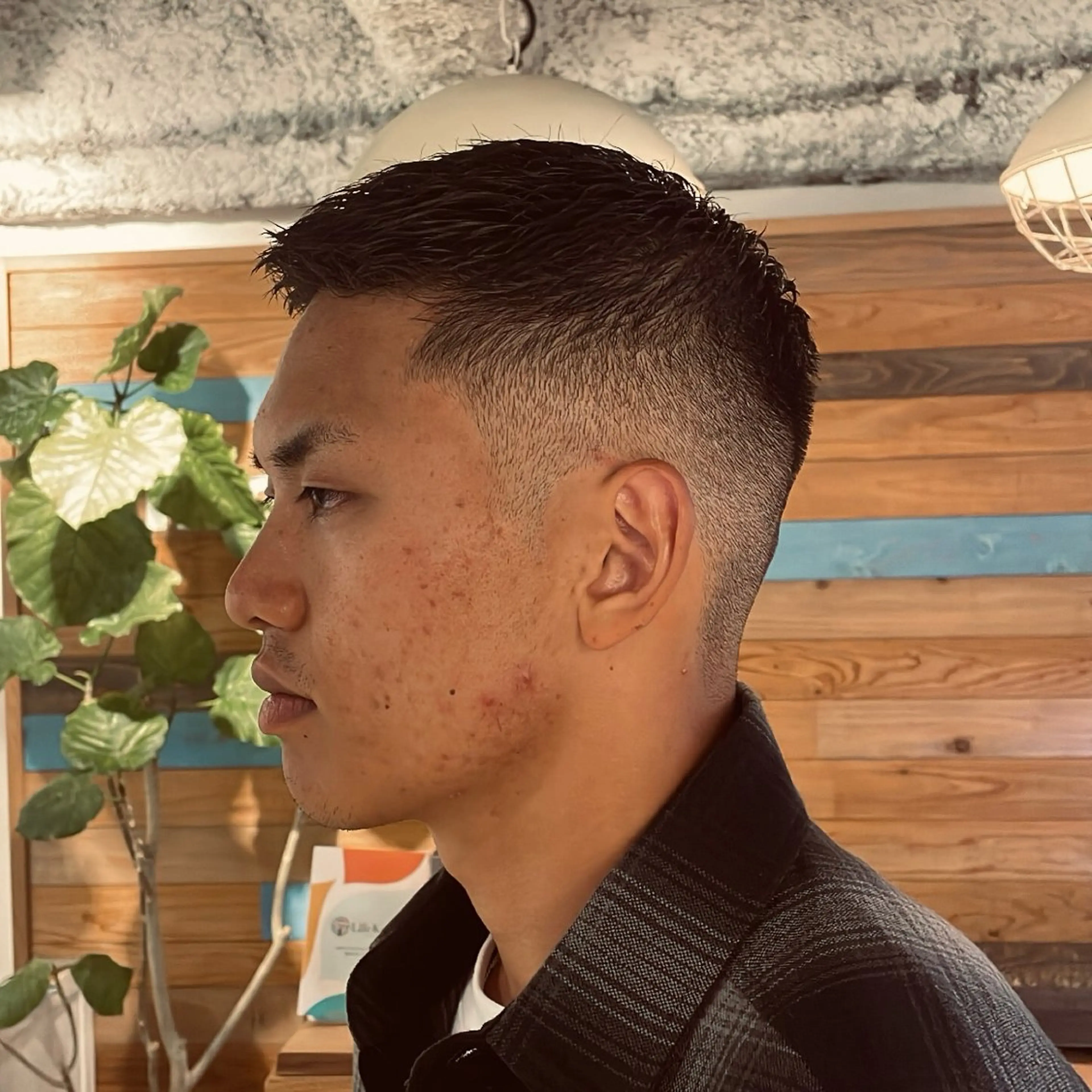 ショート メンズ 関野 大悟のヘアスタイル