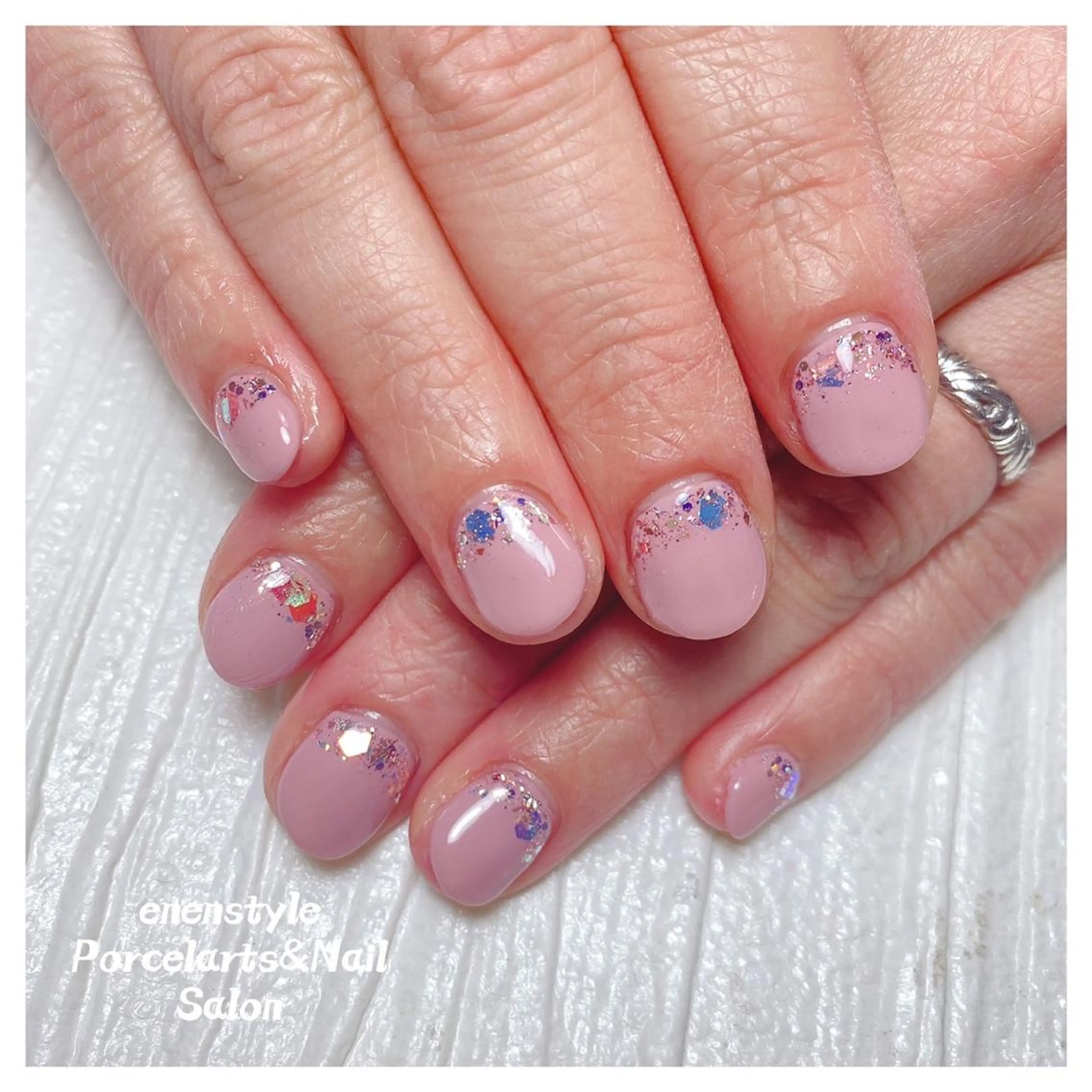 ショート ネイル 👑enen style👑のネイルデザイン