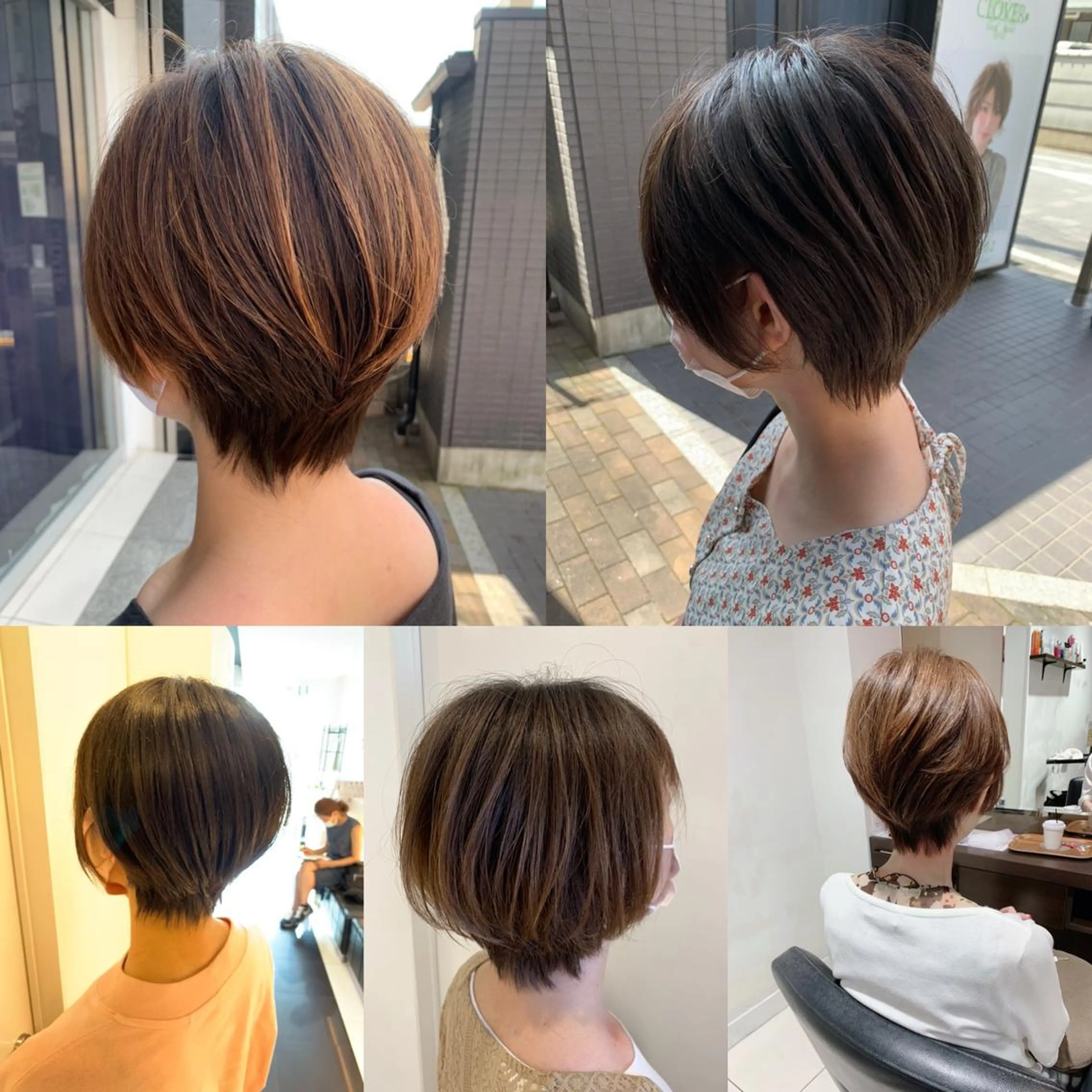 ショート CHAINON 近鉄奈良店のヘアスタイル