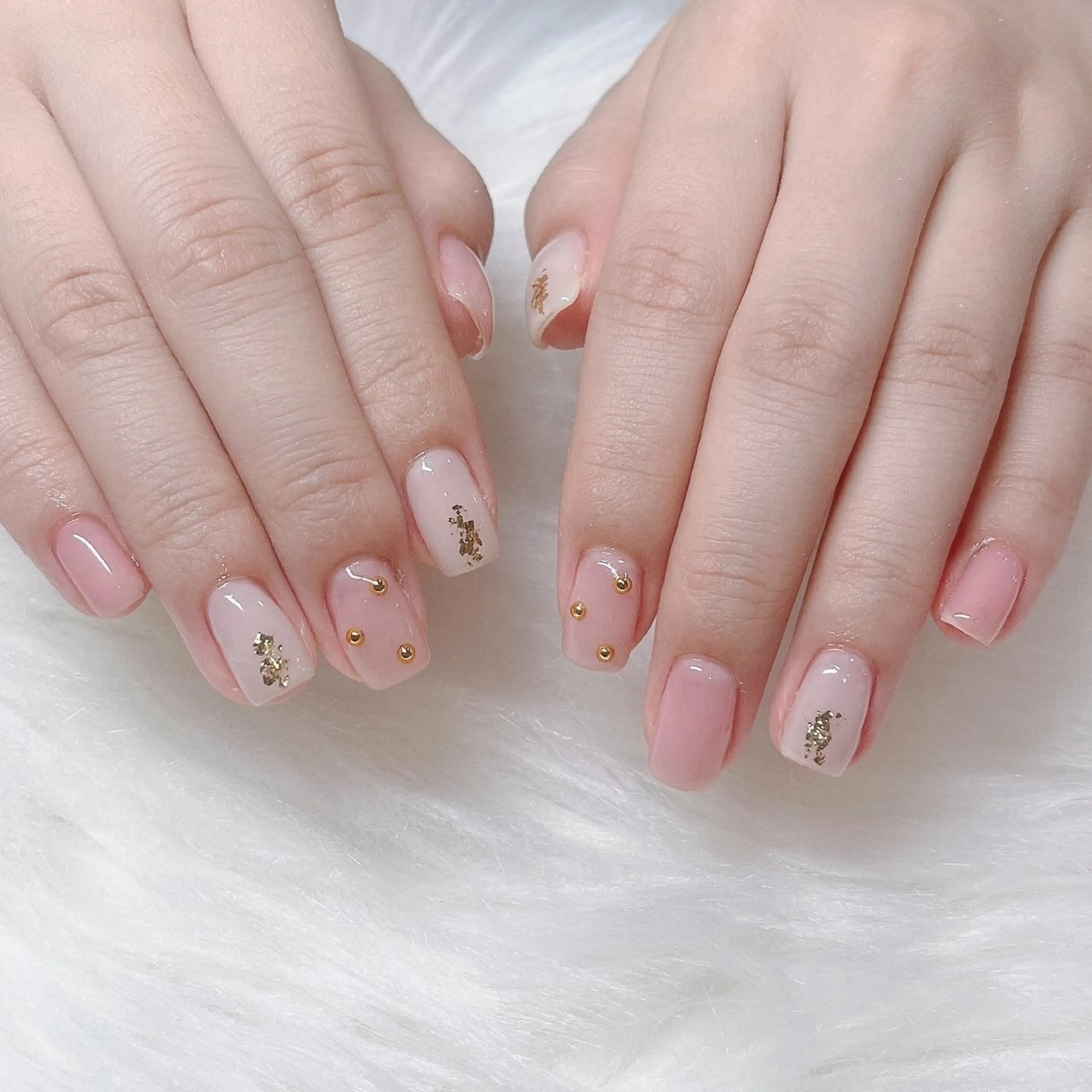 ネイル ピンク シンプルネイル ハンドネイル nail patio yukiのネイルデザイン