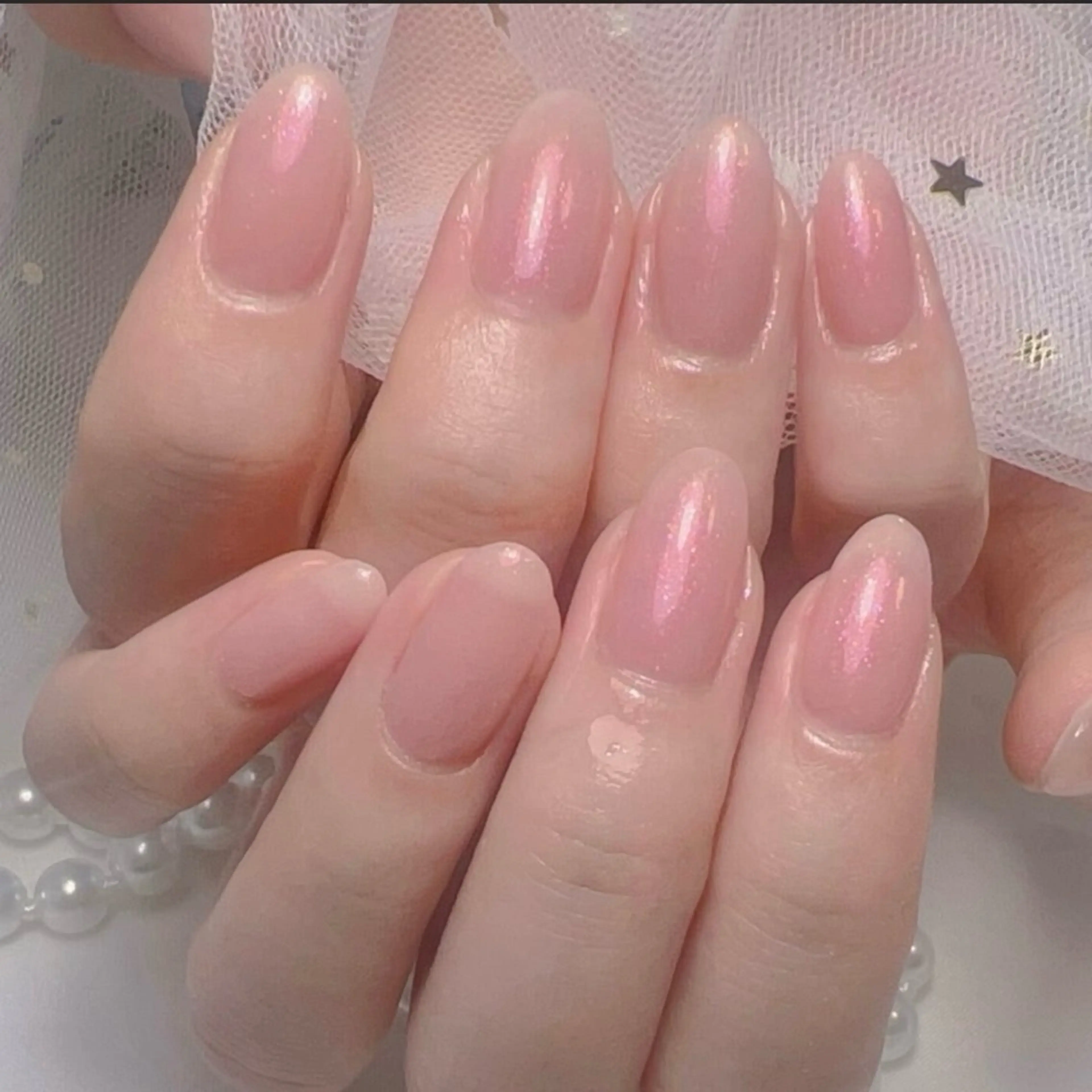 ネイル アートネイル フレンチネイル ジェルネイル グラデーション 韓国ネイル ハンドネイル 💕鈴木ユリ パラジェル/オフ無料のネイルデザイン