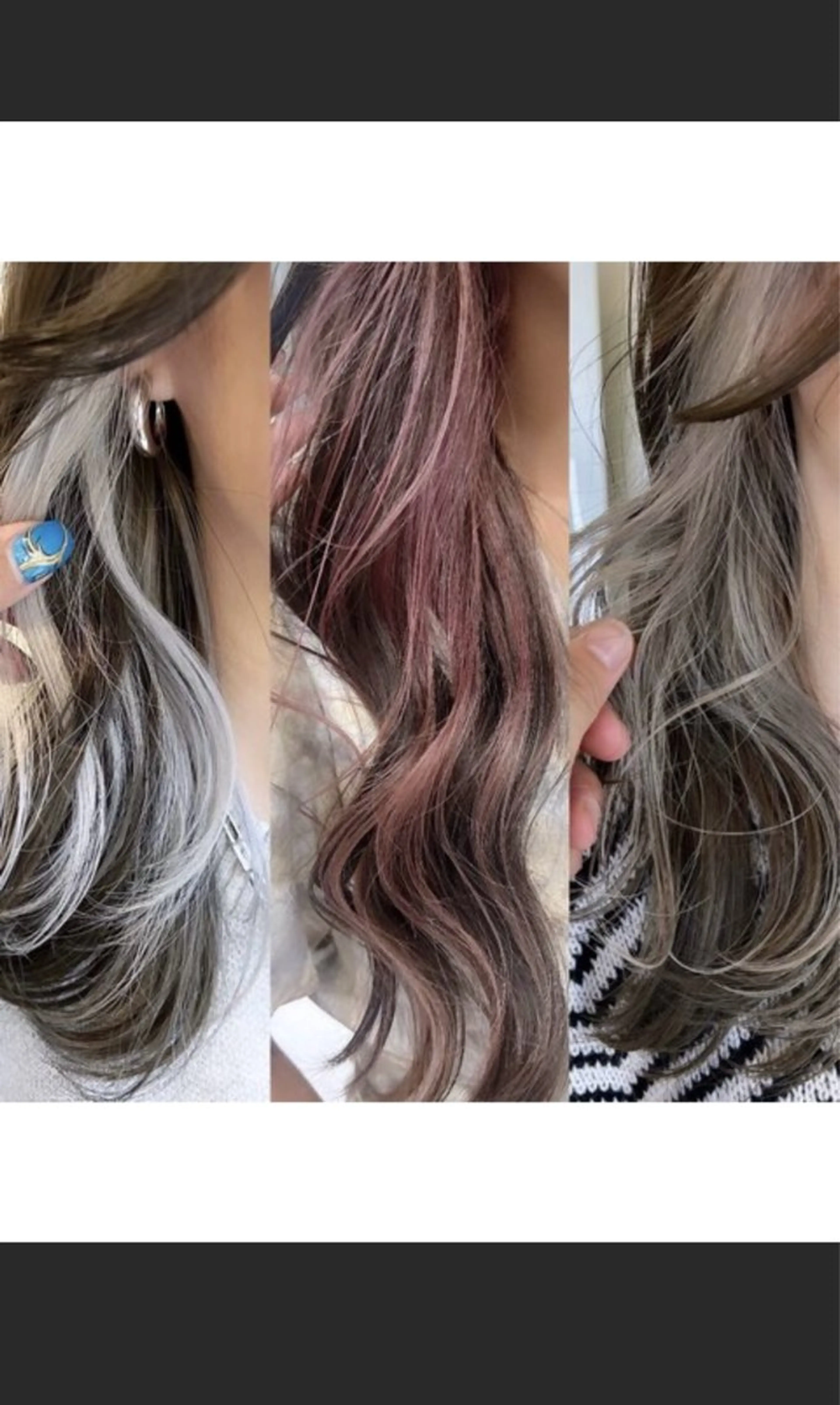 【内緒のオシャレ⭐️】カット➕インナーのみブリーチオンカラーの写真