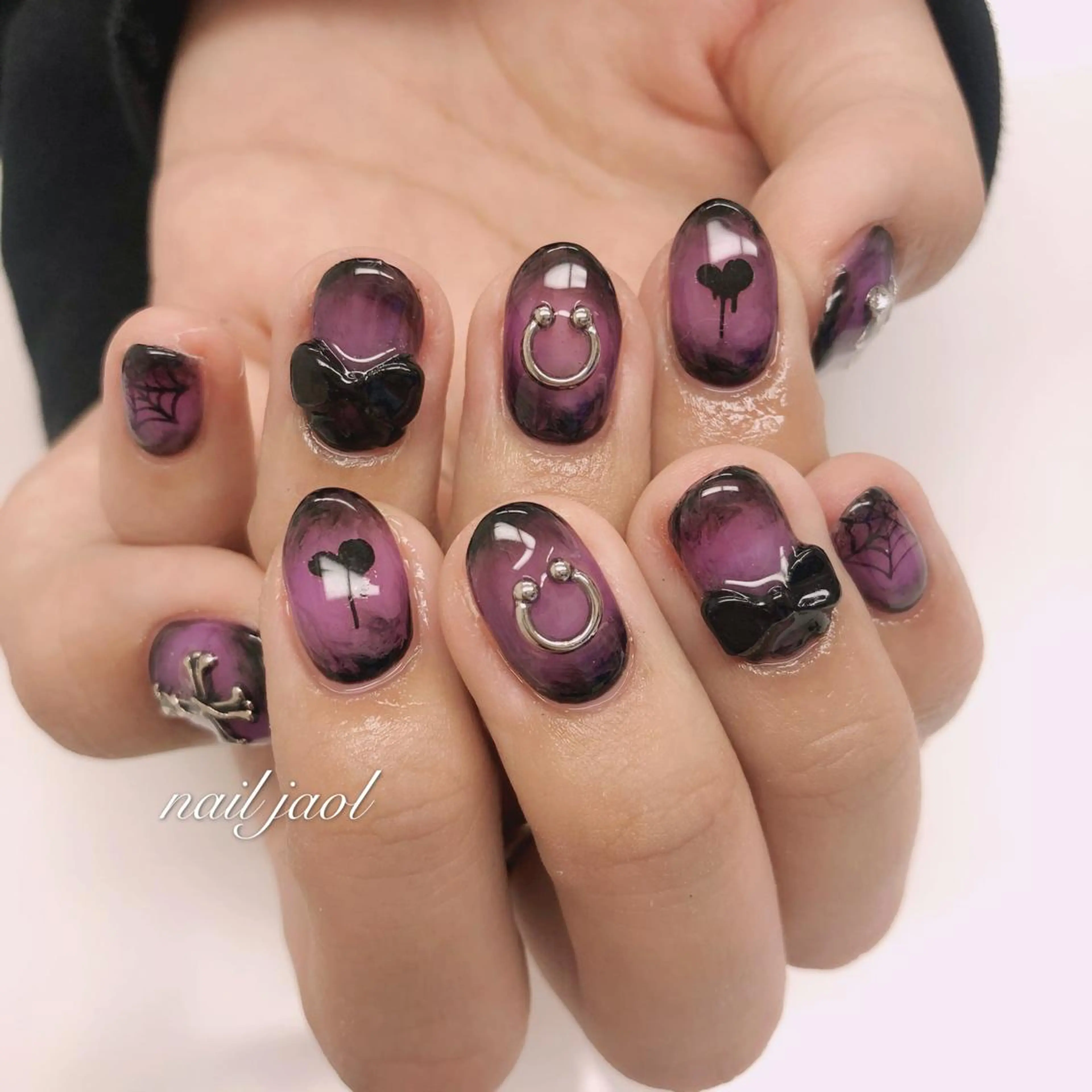 ミディアム nail jaol池袋店所属・ネイルJaol 池袋のネイルデザイン