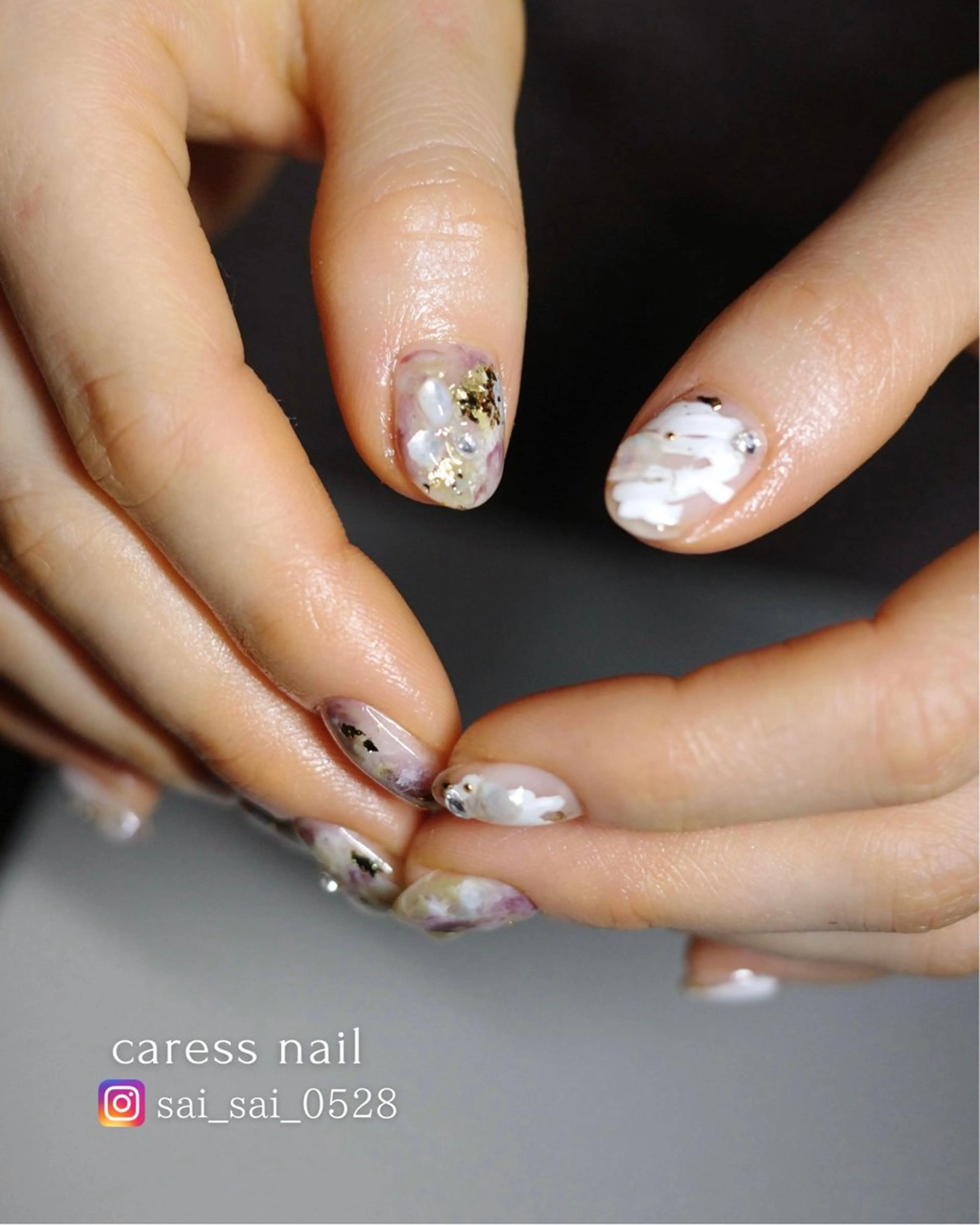 ネイル caress  nail カレスネイル　代々木上原所属・カレスネイル さいのネイルデザイン