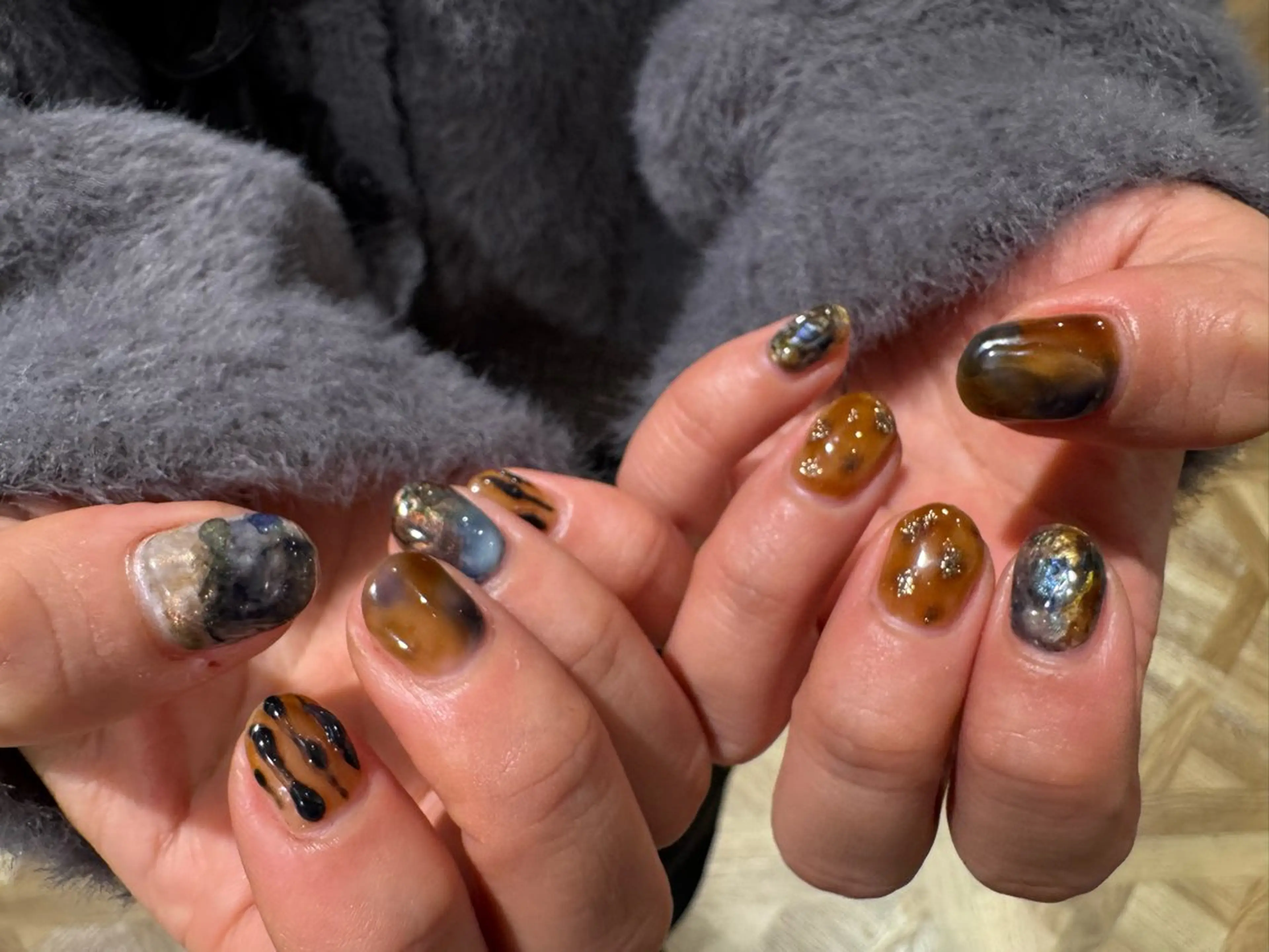 ネイル ニュアンスネイル tsumeasobi所属・tsumeasobi 🪬macoのネイルデザイン