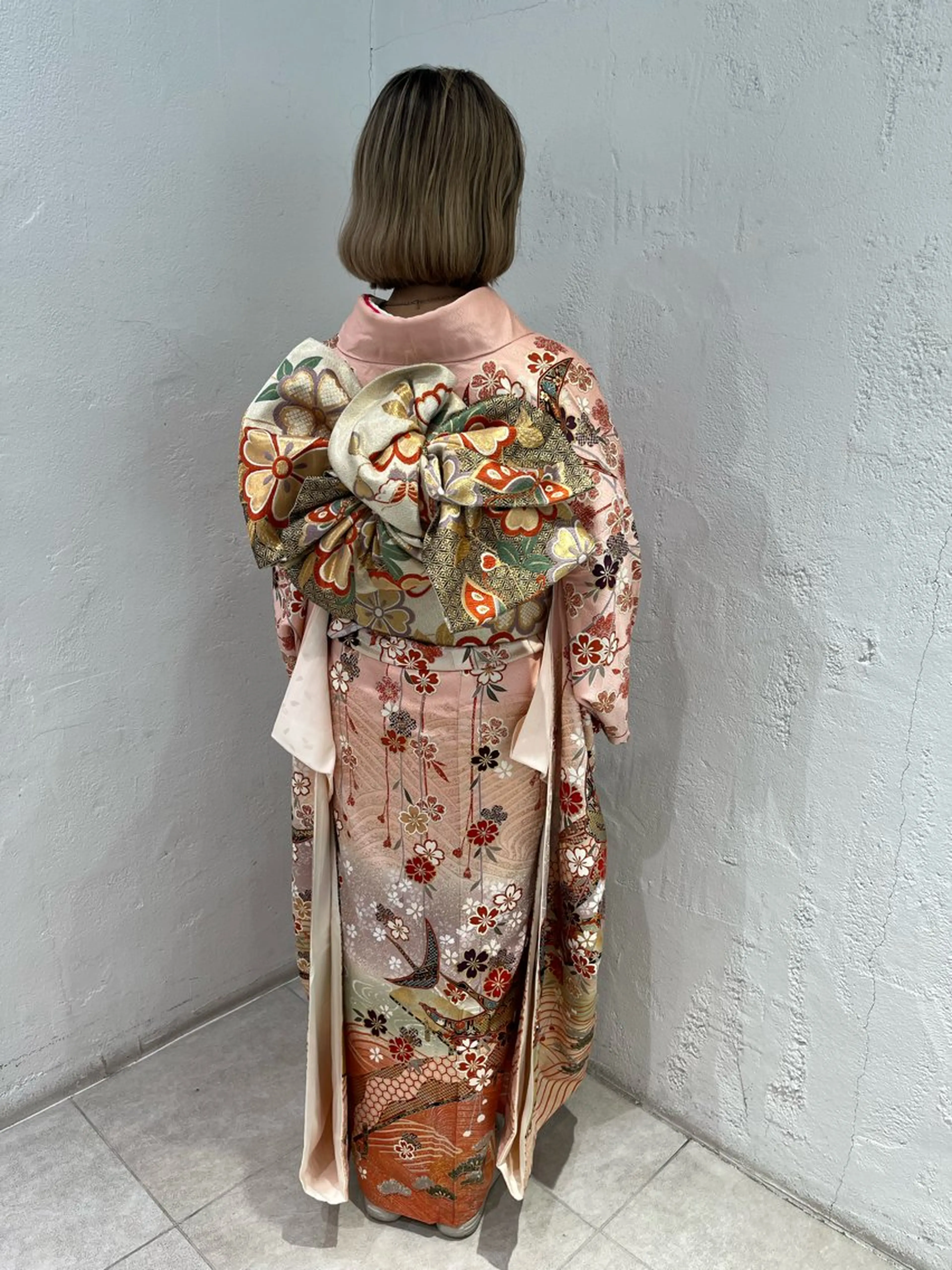 着付け 大人カラー✳︎ボブ 横関由美のその他イメージ