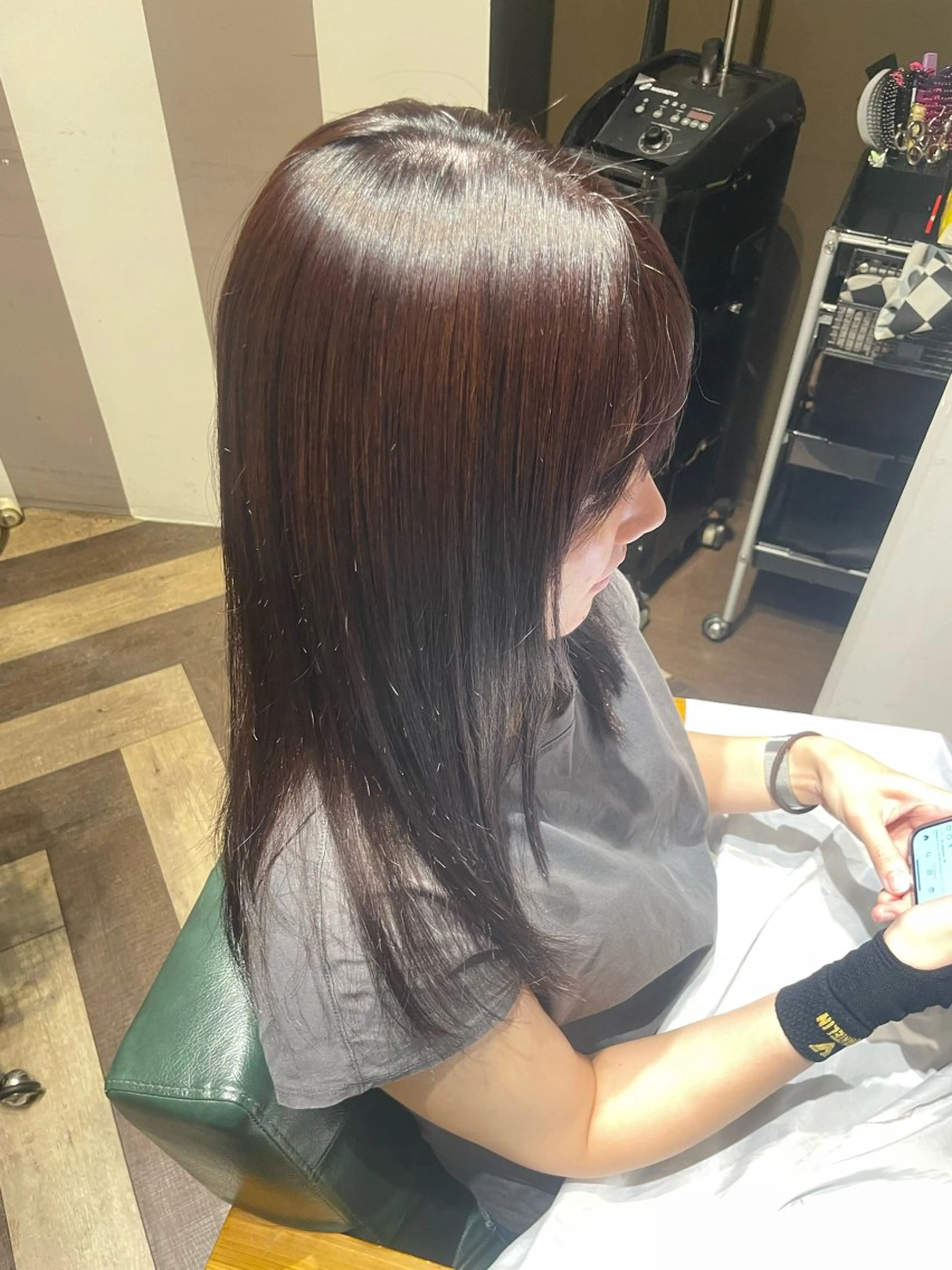 カラー ブラウンカラー ピンクカラー Salon de MADE所属・suzu/ 本日空きあり◎のヘアスタイル