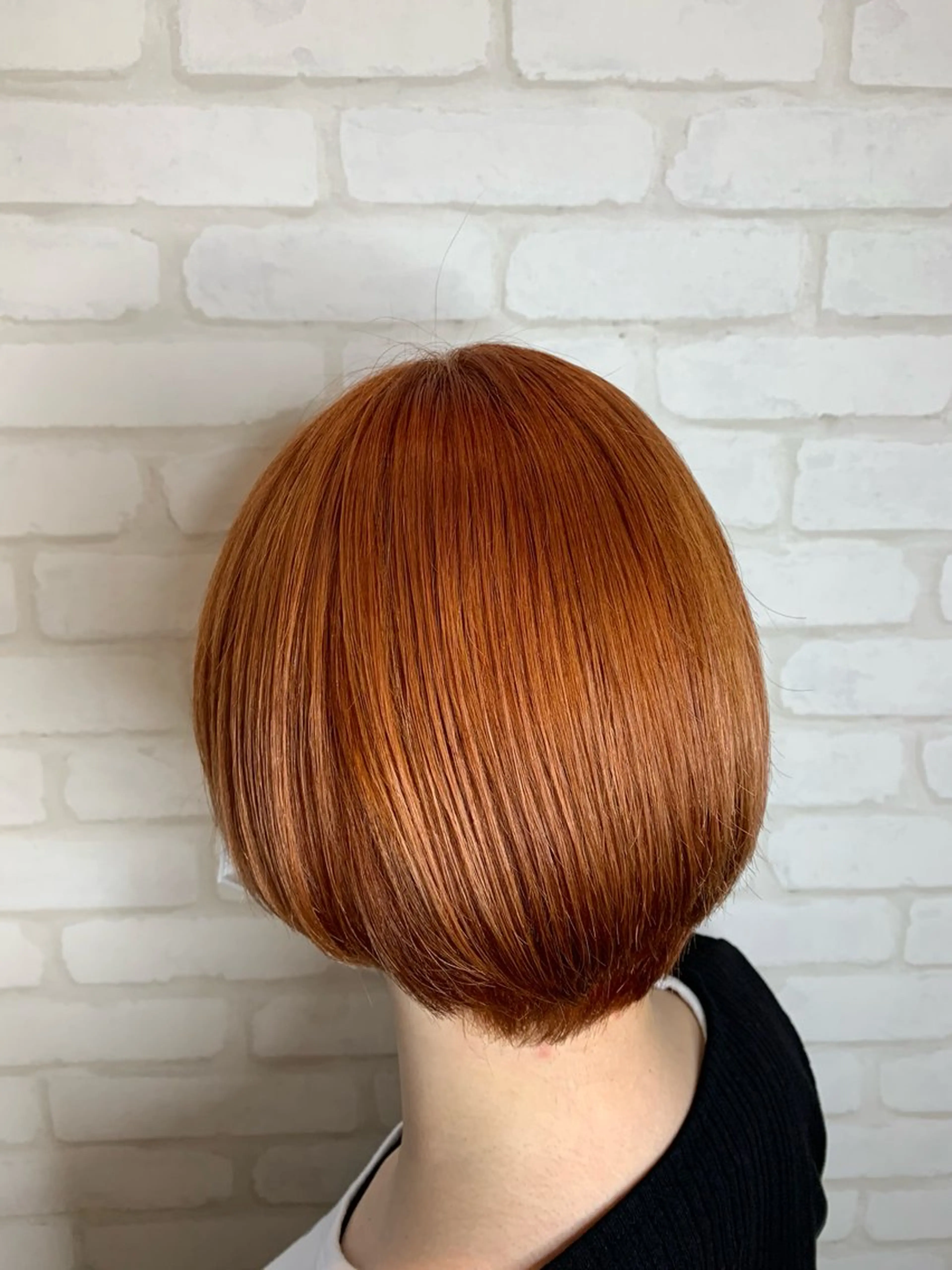 カラー ブリーチ オレンジ oasis川越店所属・秋葉 万柚子のヘアスタイル