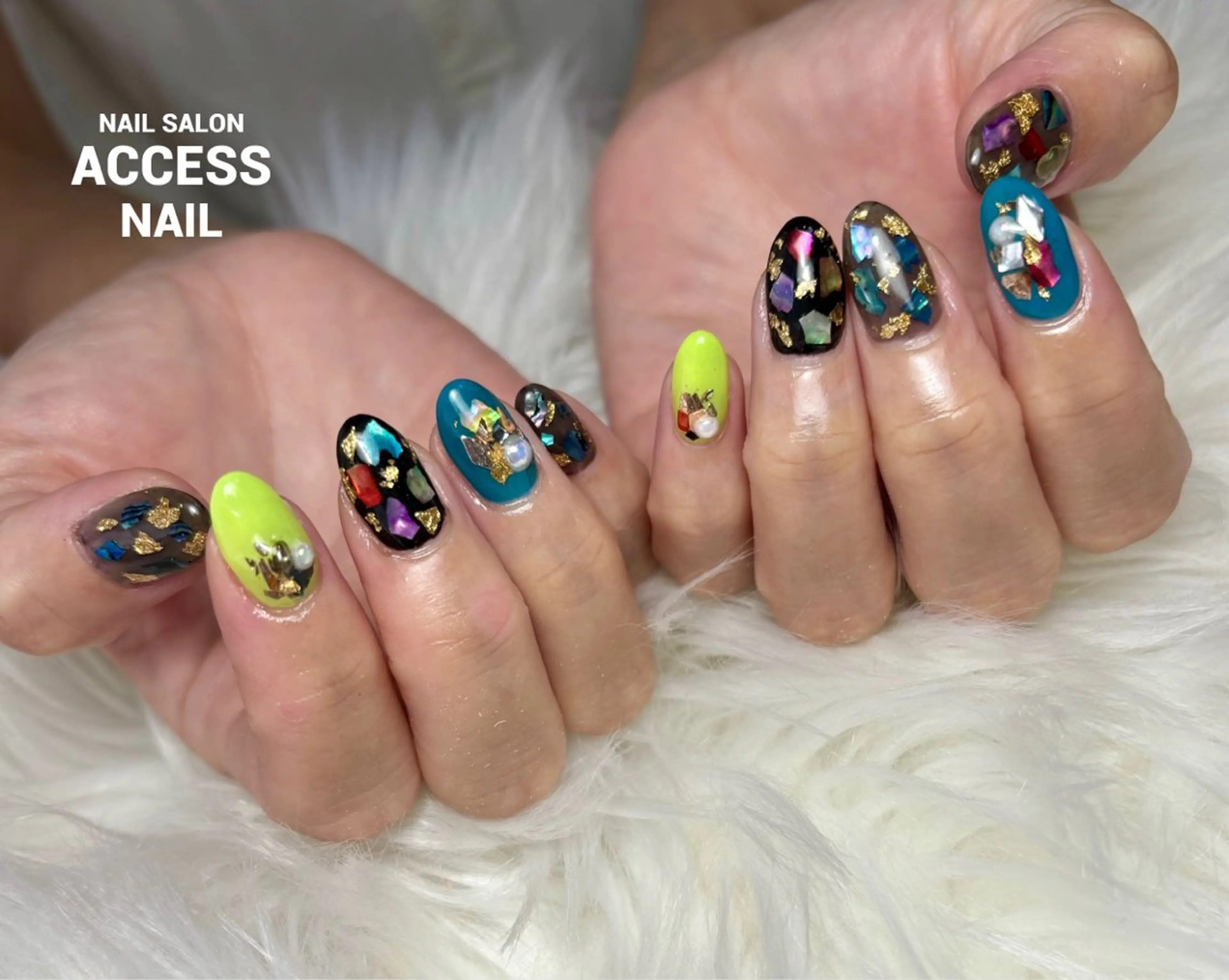 ネイル access nailのネイルデザイン