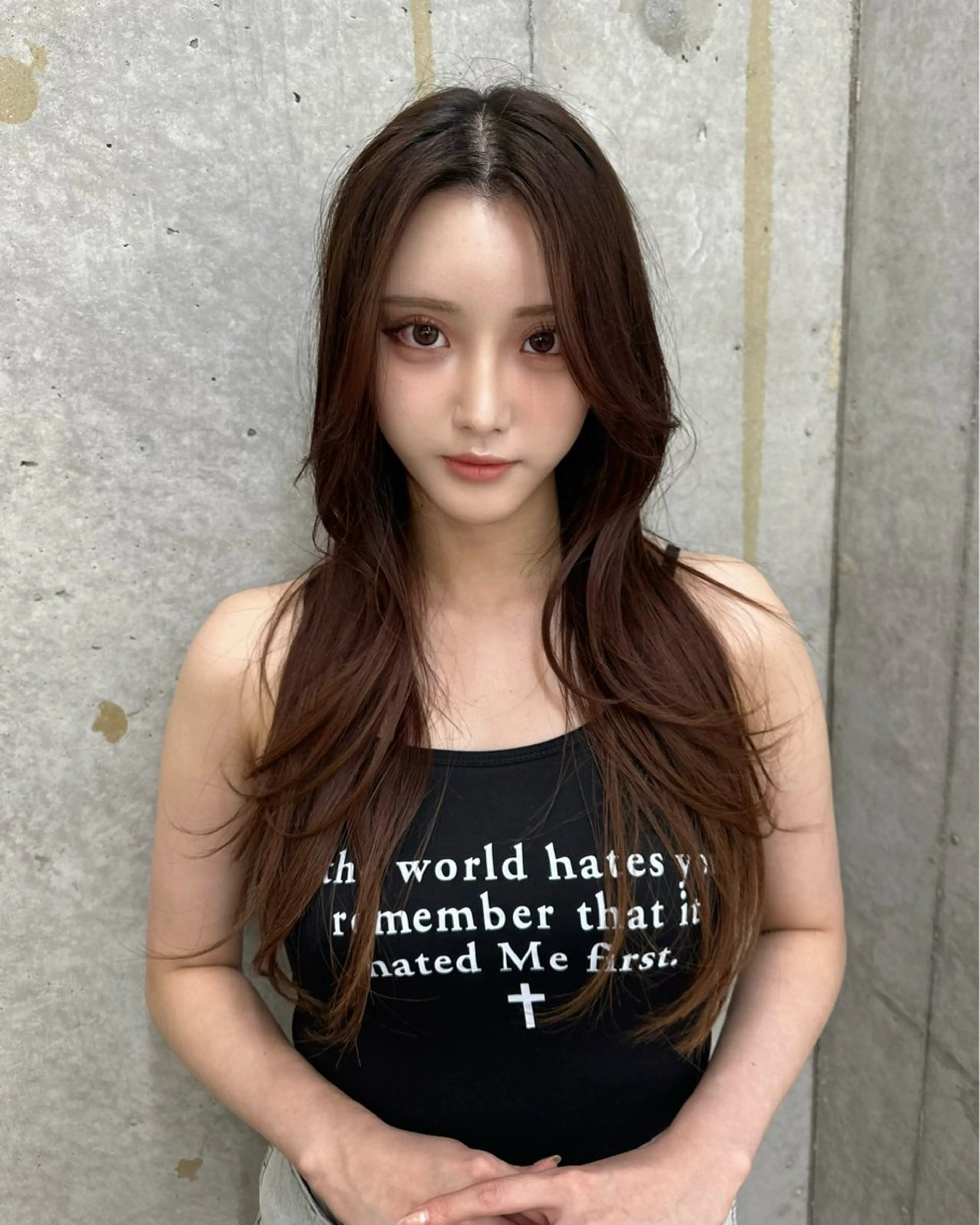 ロング 美髪縮毛矯正/ 髪質改善 RYOTAのヘアスタイル