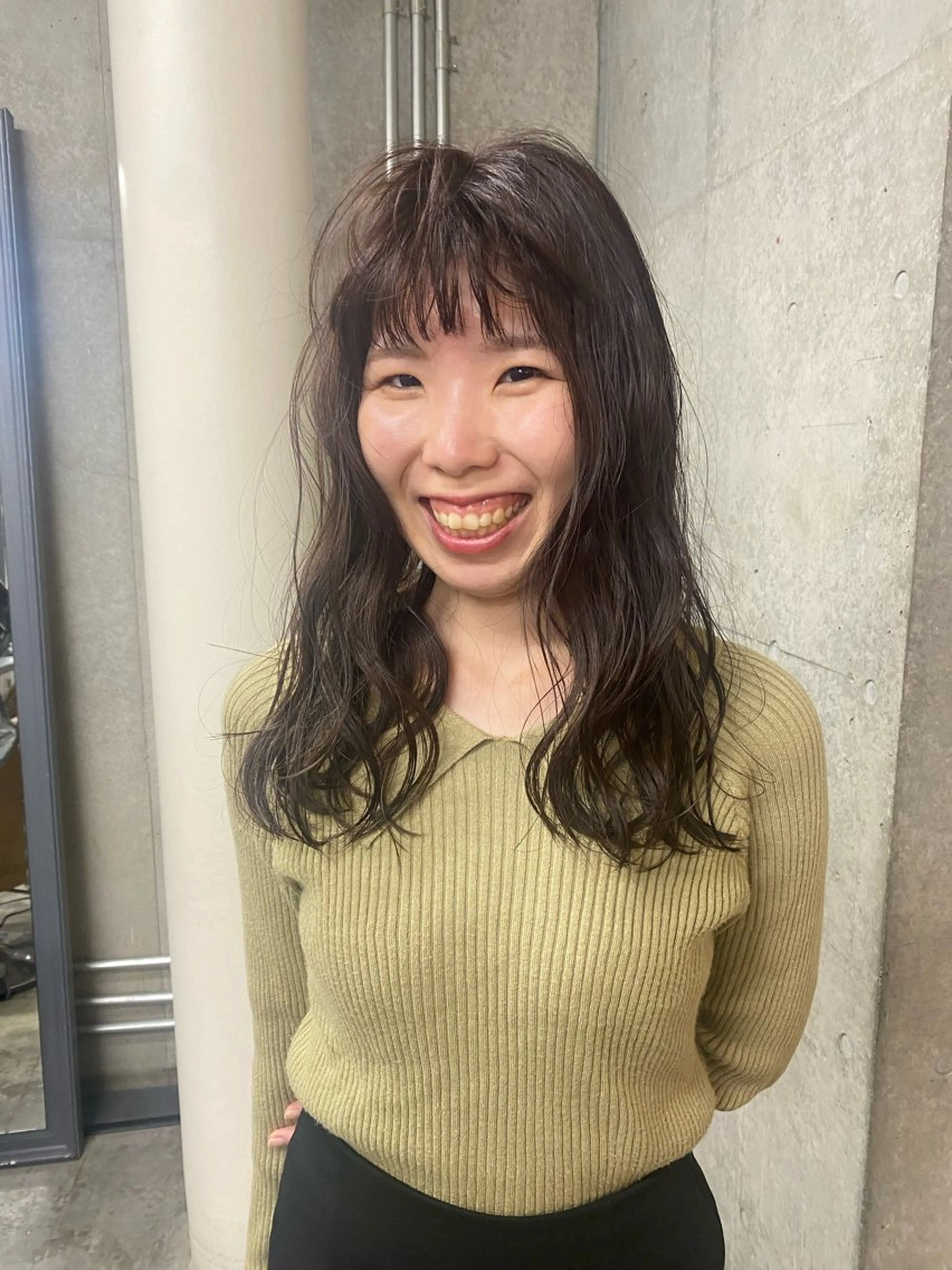 カラー ヘアカラー ハセガワ レナのヘアスタイル