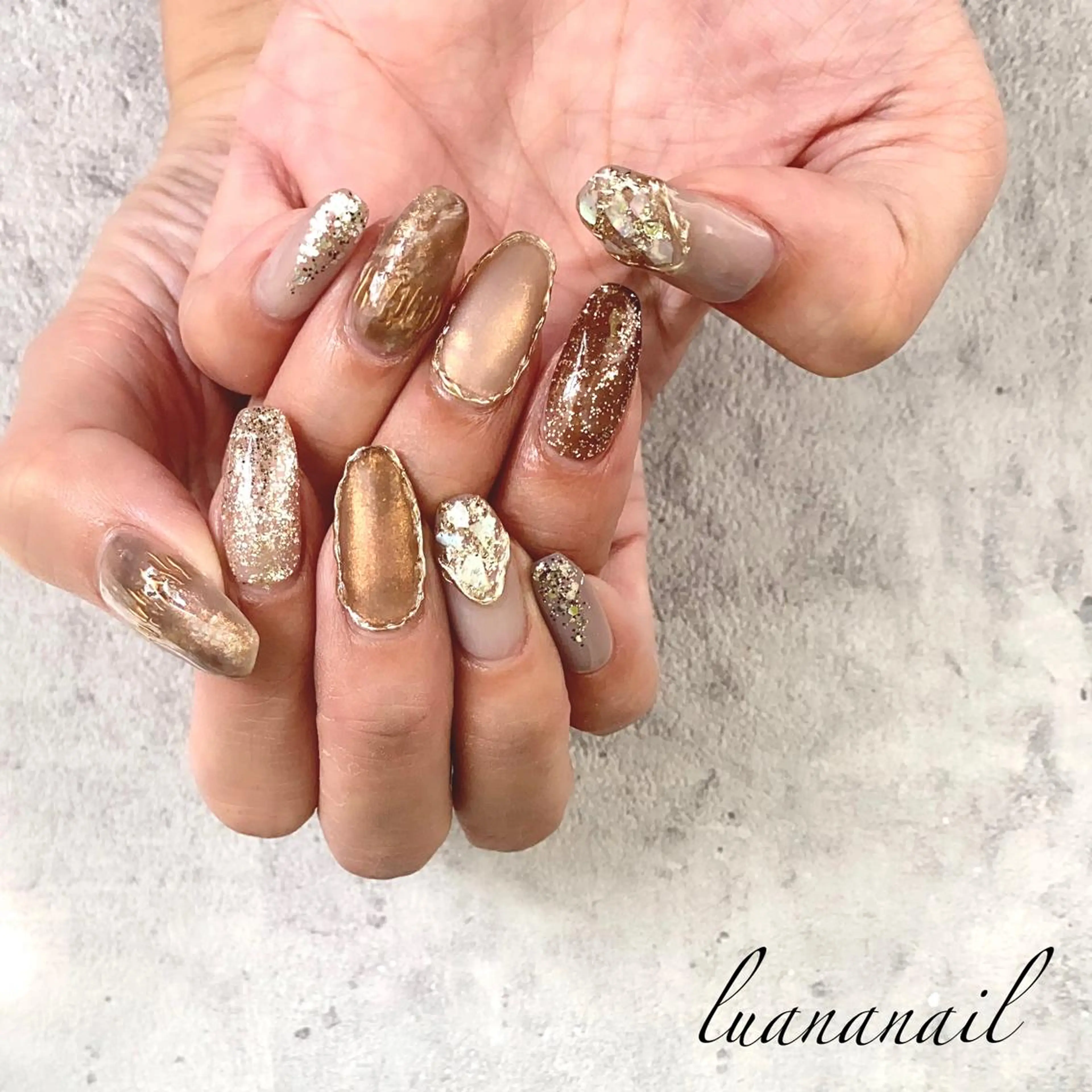 ネイル ハンドネイル luana nailのネイルデザイン