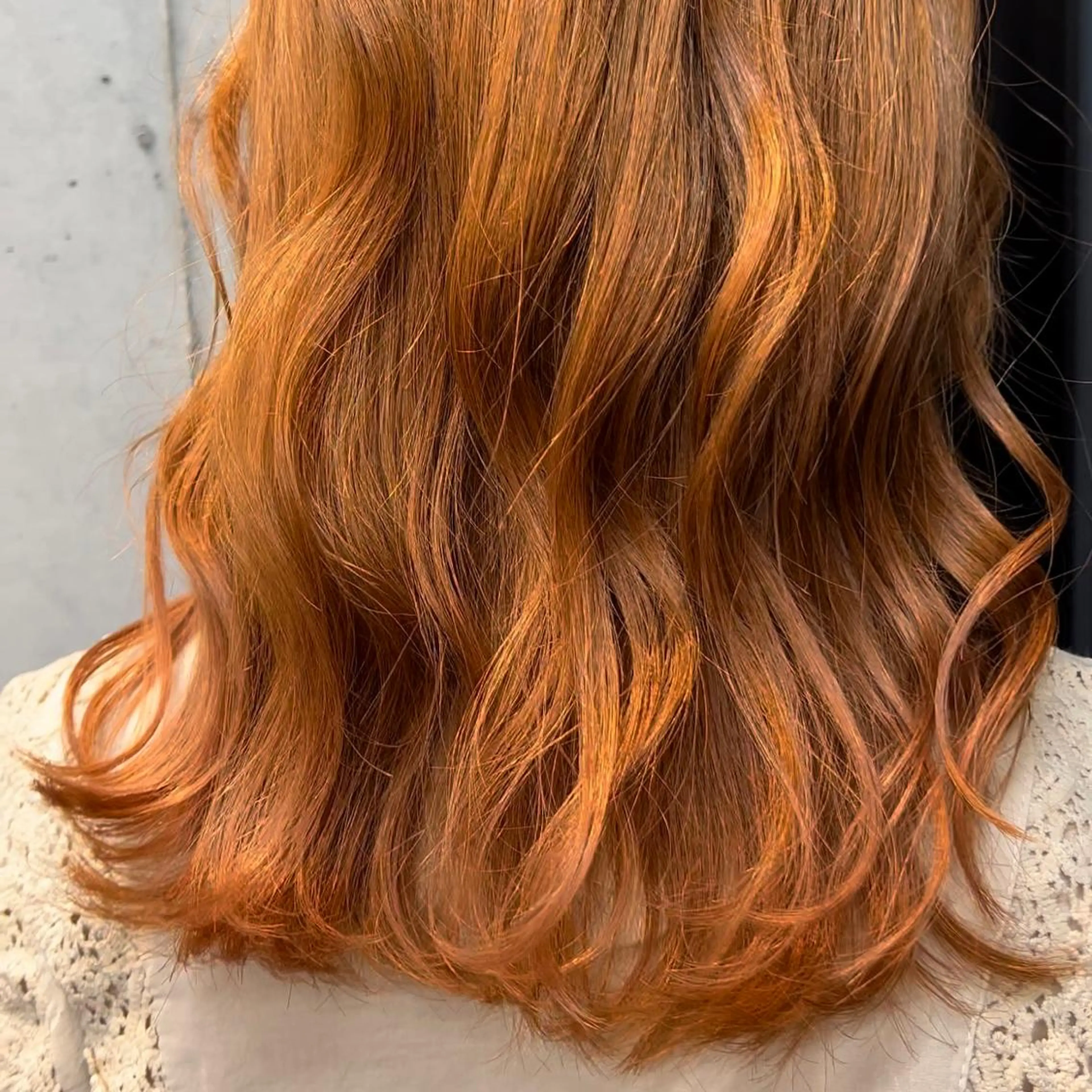 セミロング カラー カコ/レイヤーカット ヘアアレンジのヘアスタイル