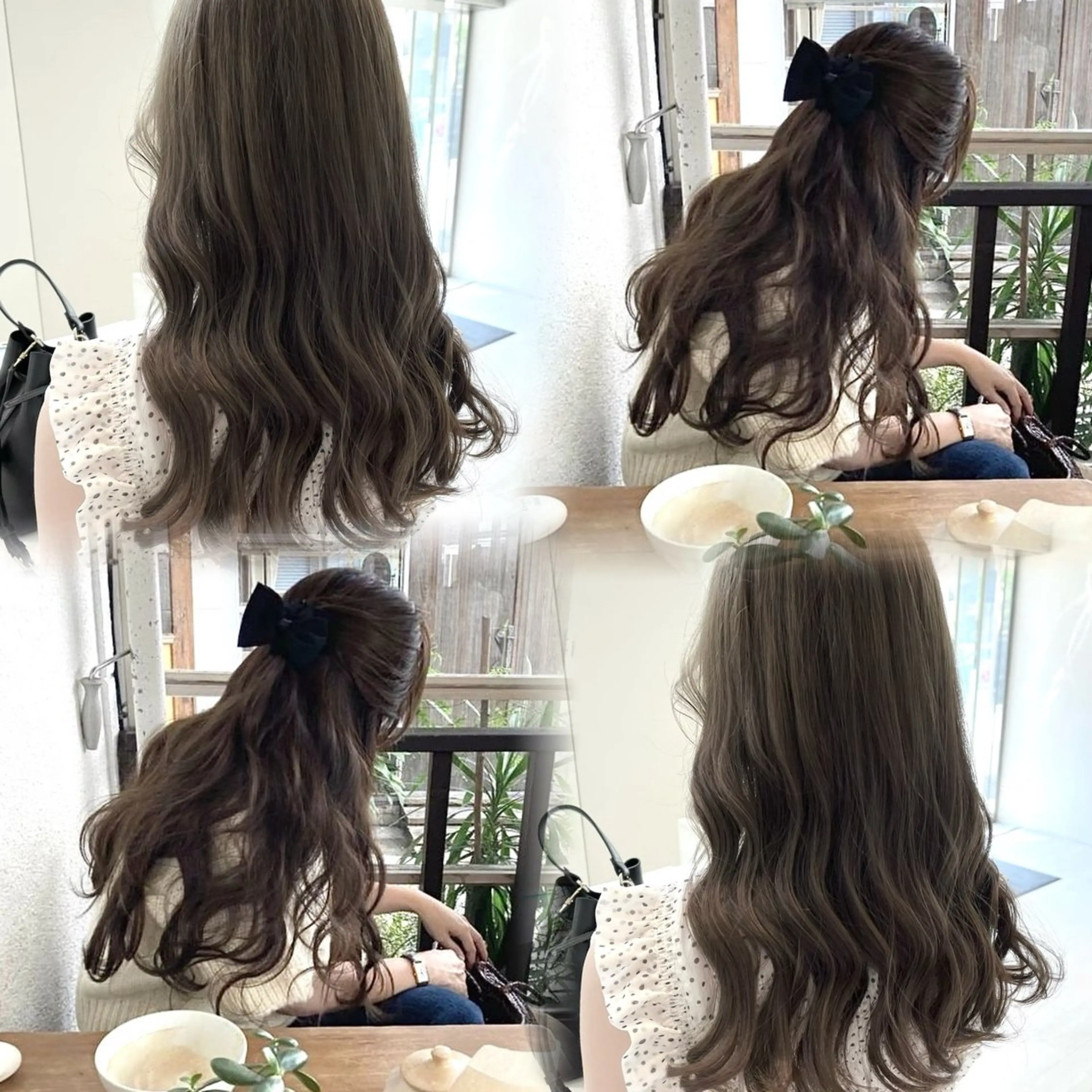 ロング カラー ロング ParveMix 🪽鳥取彩花のヘアスタイル