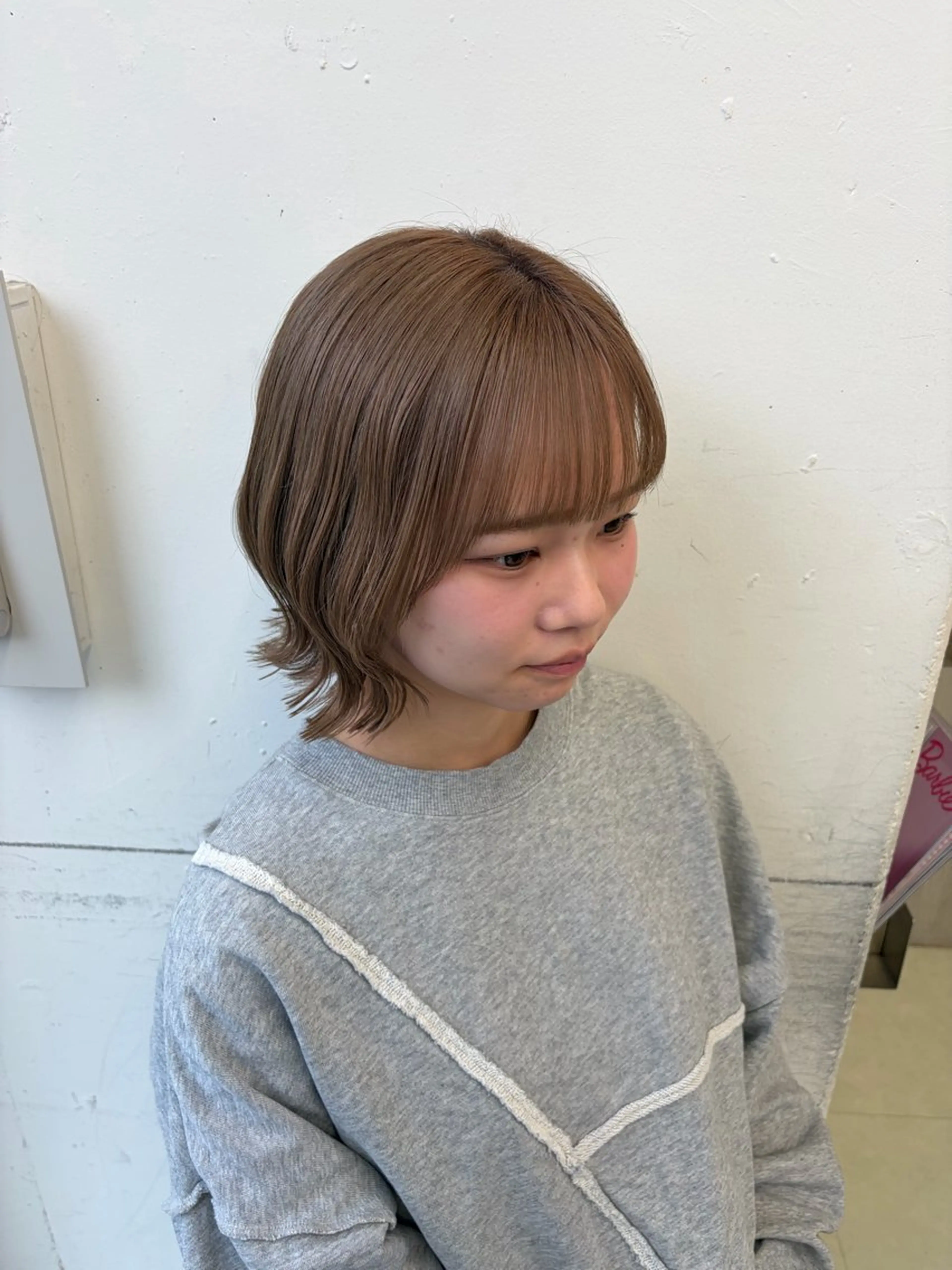 ミディアム ボブ カット トリートメント ✨似合わせ特化美容師 WILL上村 拳吾のヘアスタイル