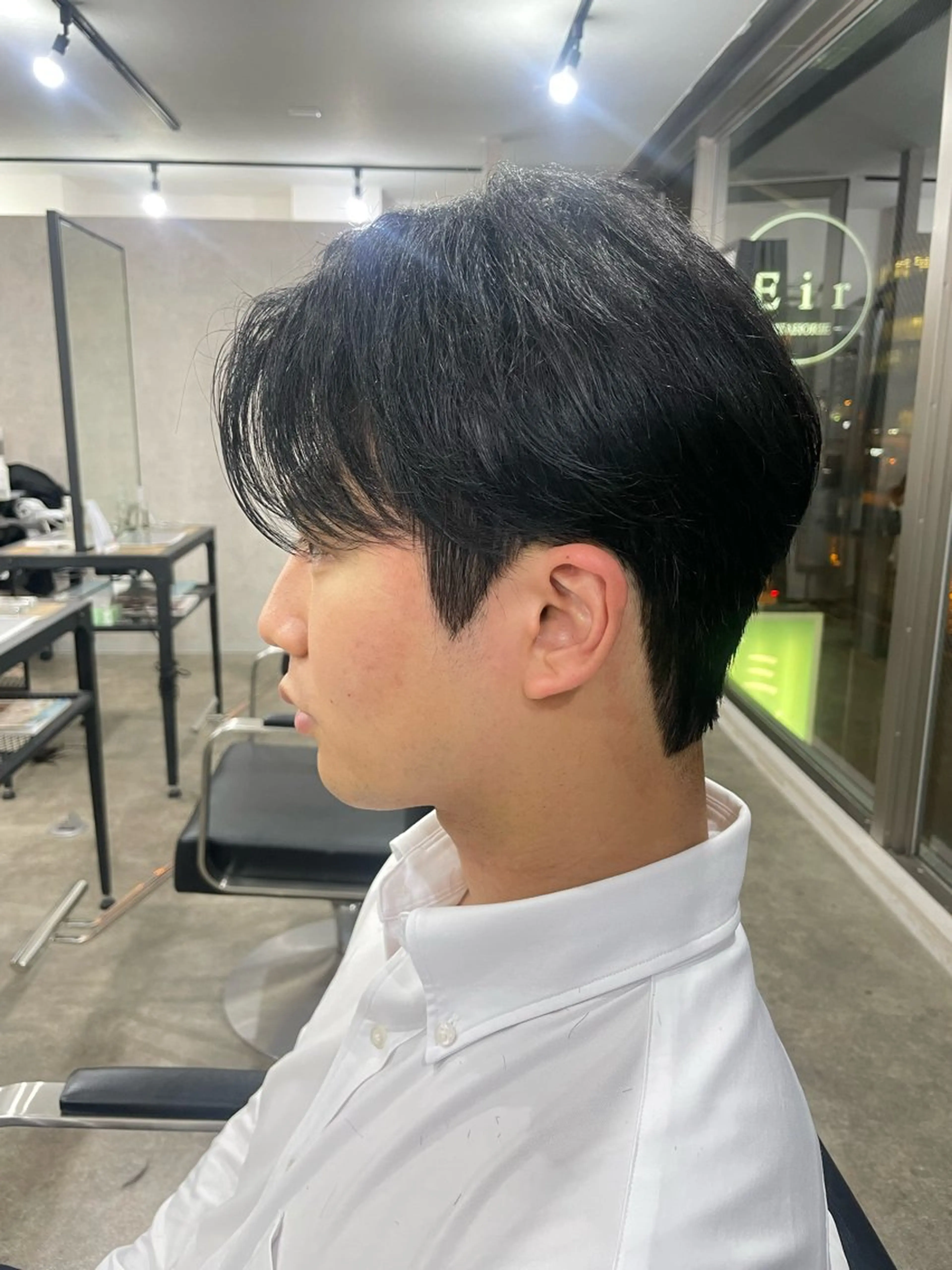 パーマ メンズ SALOWIN梅田茶屋町North店所属・岡田/メンズ特化/パ ーマ&ショートのプロのヘアスタイル