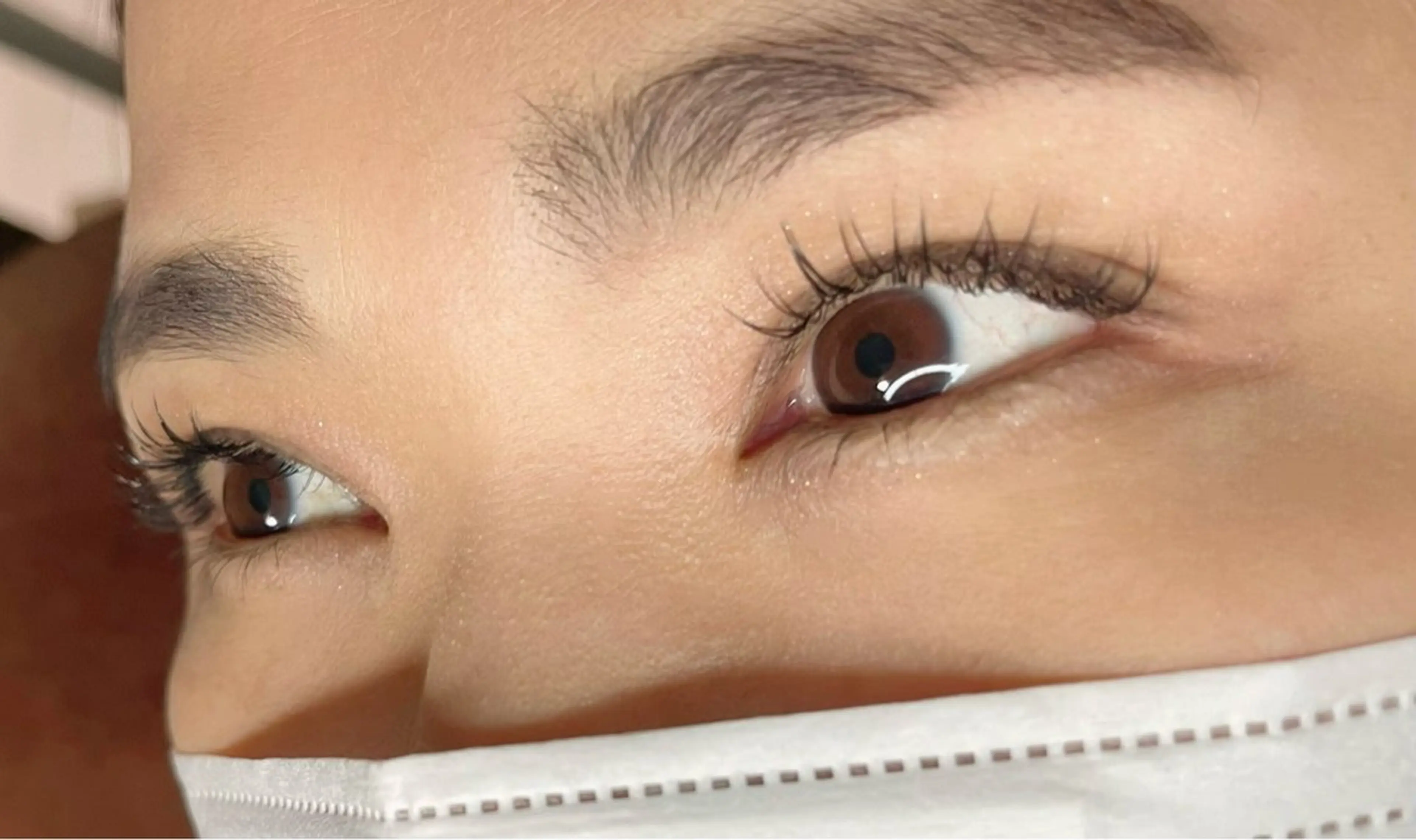 マツエク・マツパ フラットラッシュ パリジェンヌラッシュリフト まつげパーマ 一重×まつ毛パーマ ボリュームラッシュ マツパ Charme 五反田・不動前・目黒のマツエク・マツパデザイン