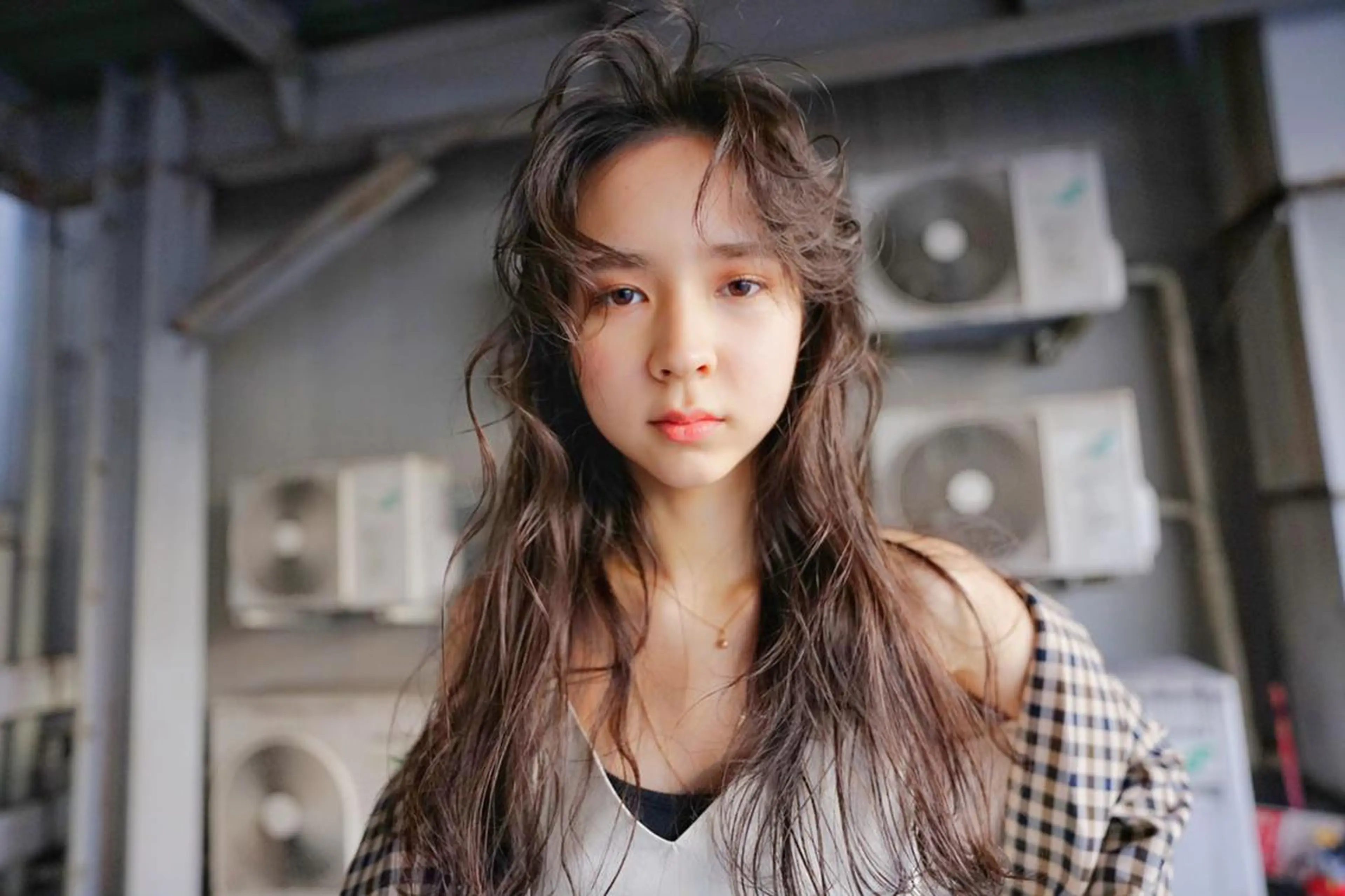 パーマ カラー ヘアアレンジ ロング N° +aero 横浜のヘアスタイル