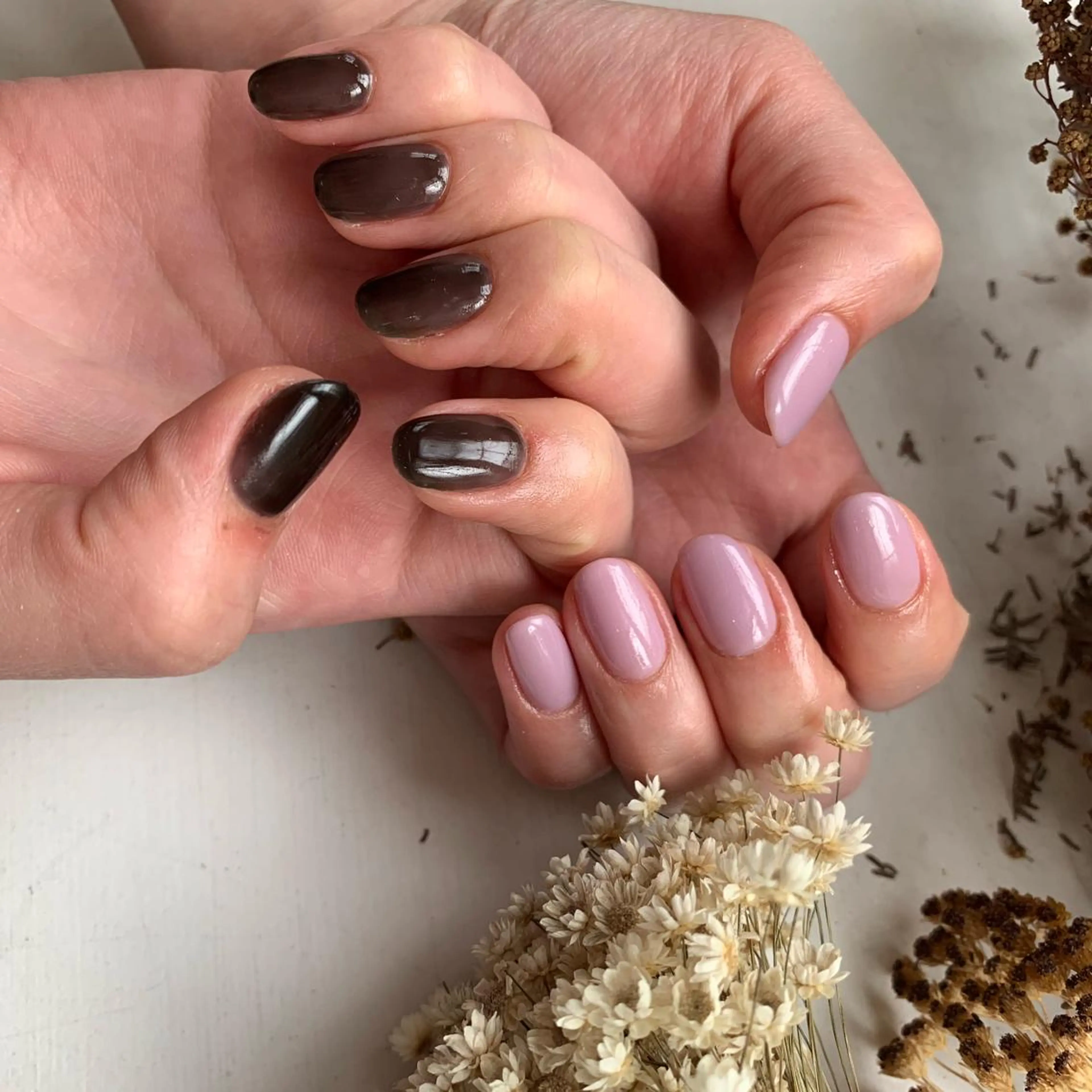 ネイル ハンドネイル nailsalon makoto所属・新宿ニュアンスネイル makotoのネイルデザイン