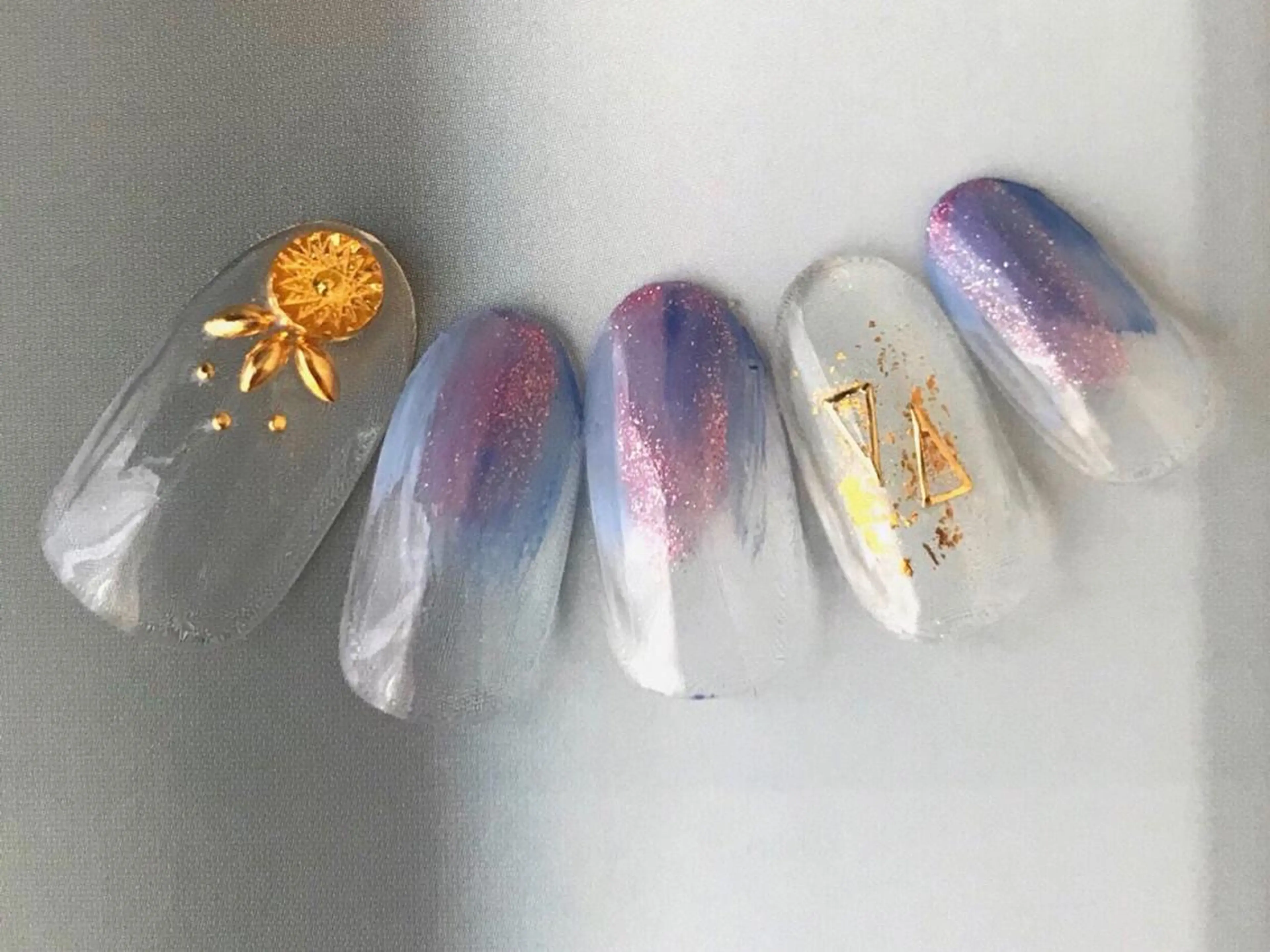 ネイル クリアネイル ハンドネイル Nail cottageのネイルデザイン