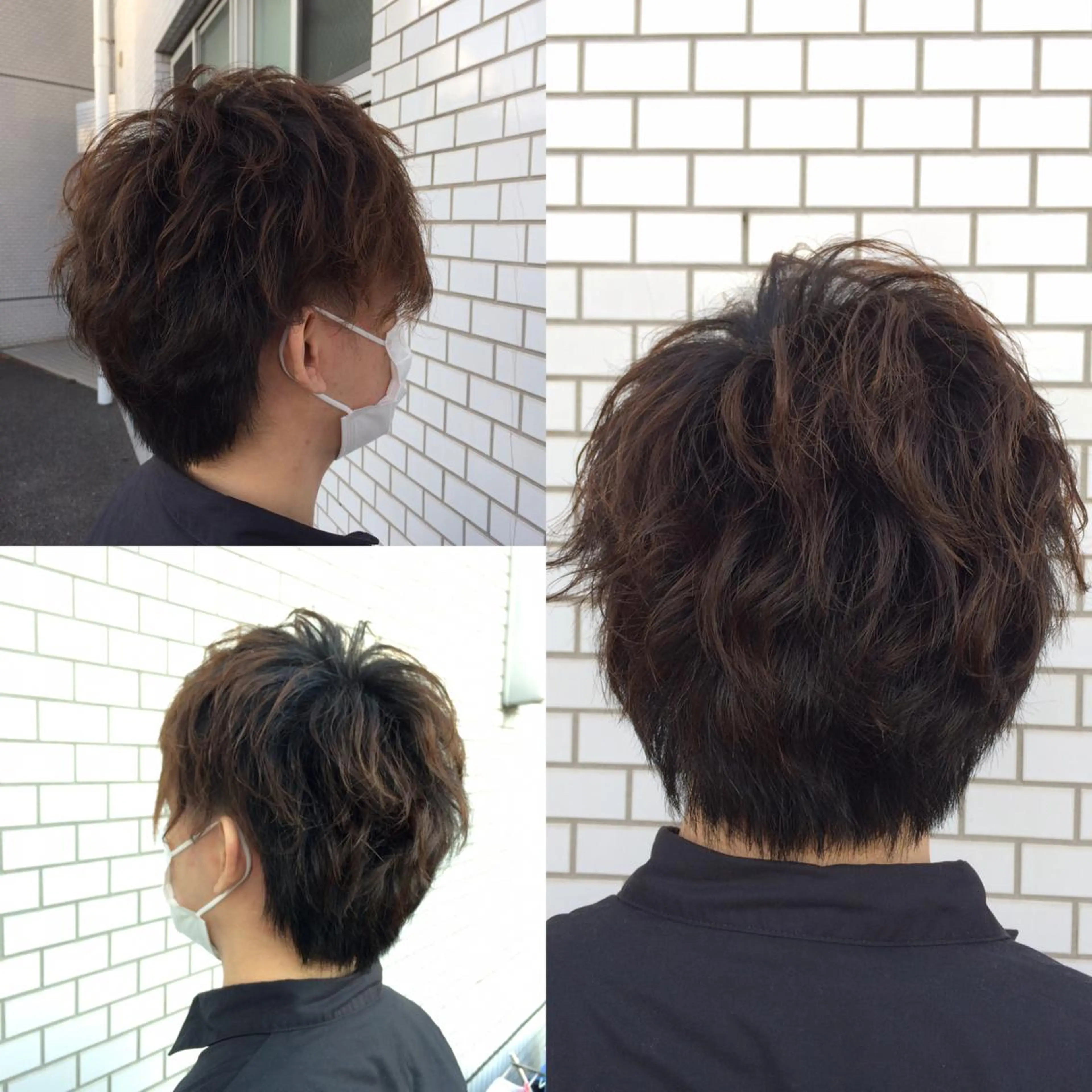 パーマ メンズ カット パーマ Leggu所属・木田 智大のヘアスタイル
