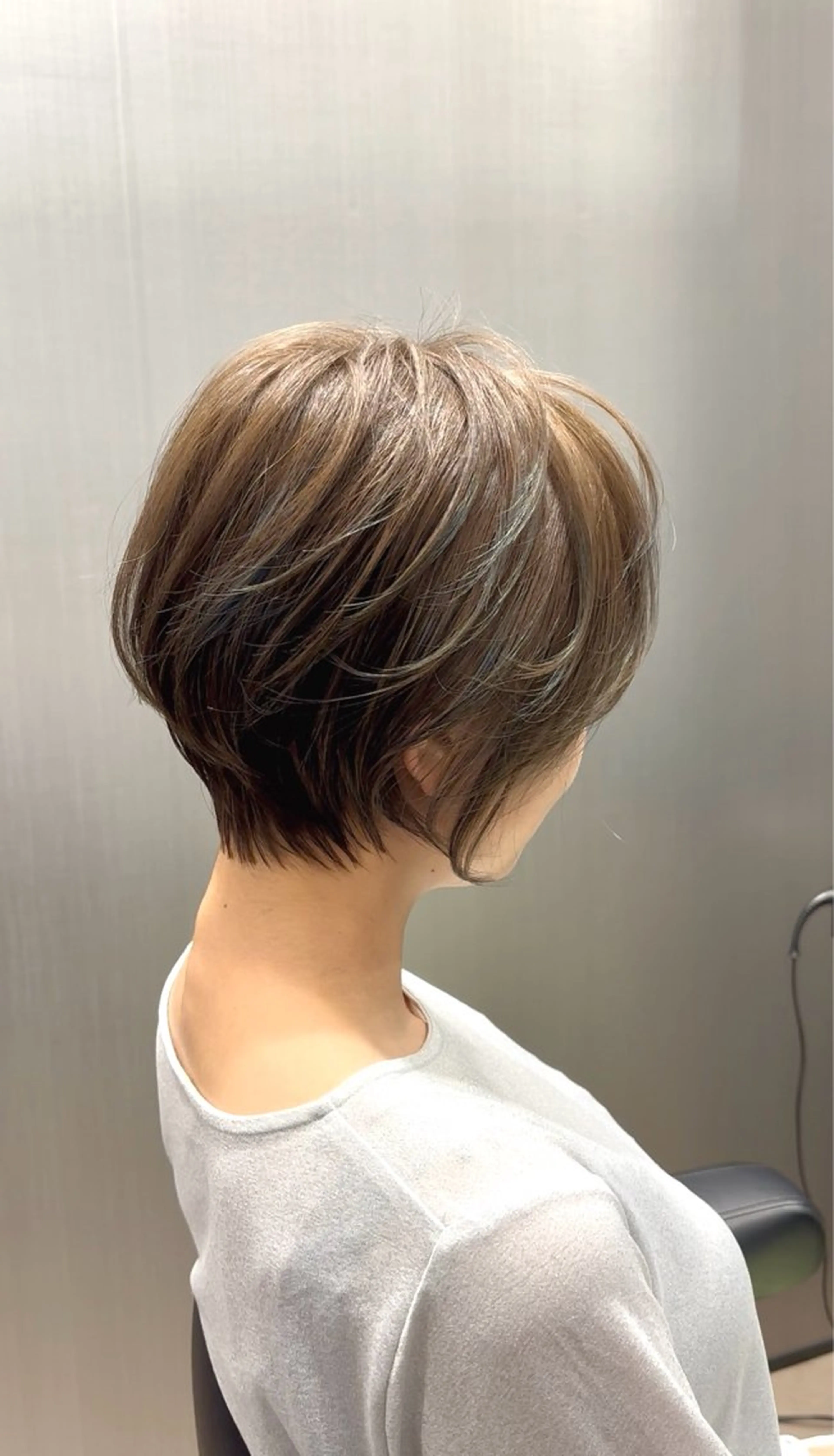 ショート ショートボブ ハンサムショート 丸みショート ボブ くびれヘア HARUKI  MINATO Japan広島紙屋町店所属・hmj紙屋町店 脊戸智志のヘアスタイル