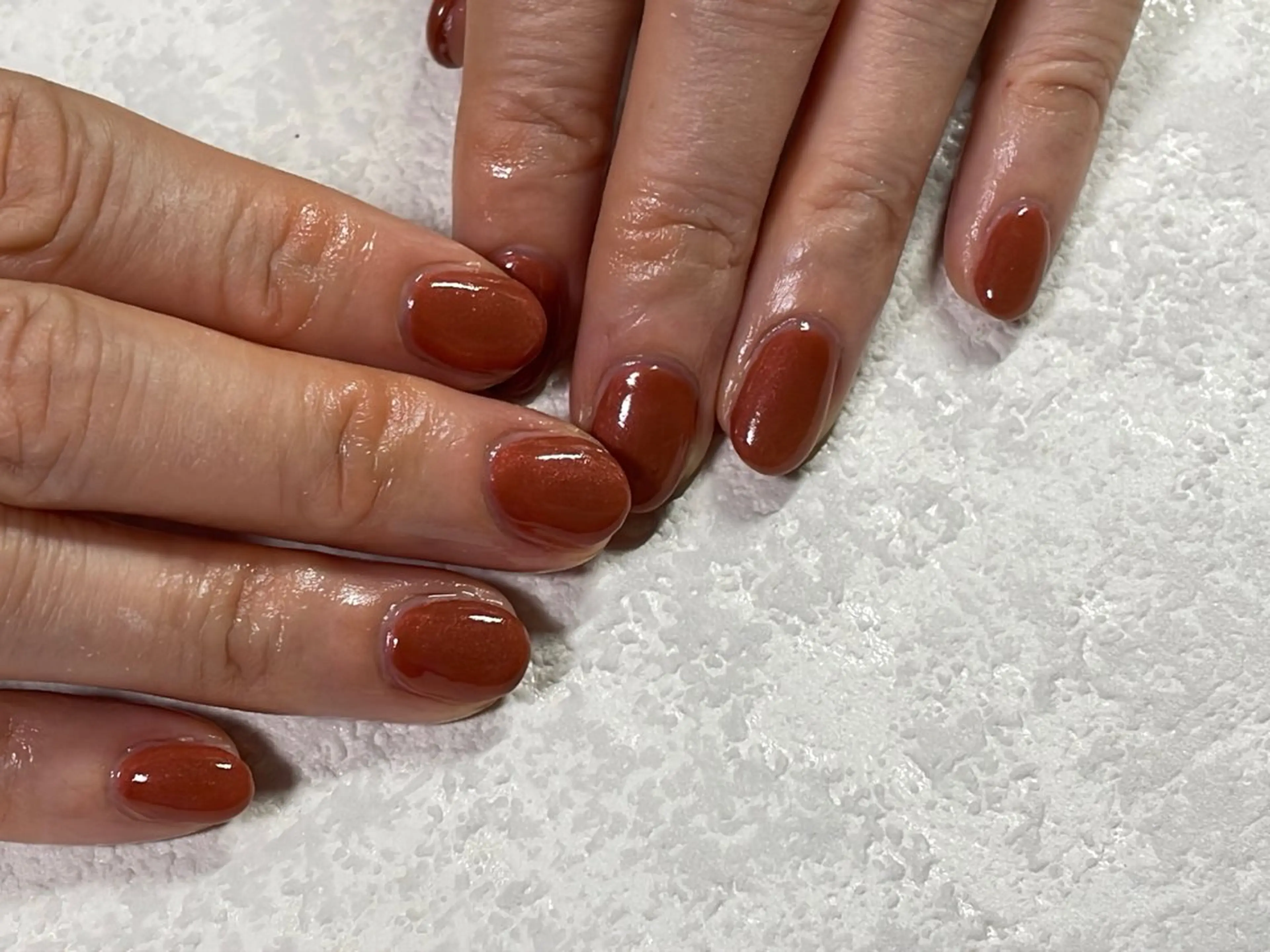 ネイル オーロラネイル フットネイル フレンチネイル ジェルネイル 韓国ネイル ハンドネイル kiki nail 二子玉川のネイルデザイン