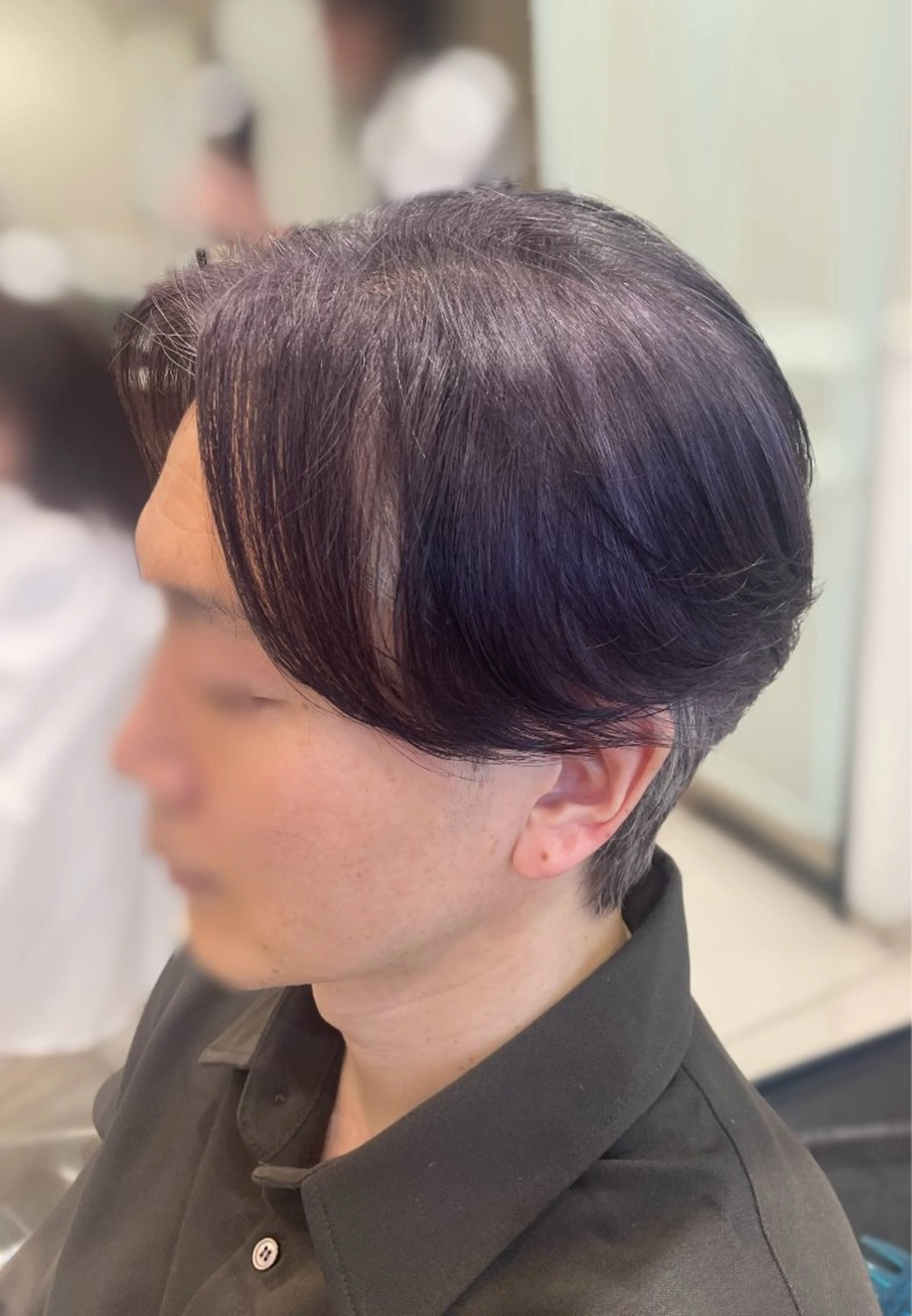 メンズ センターパート 川島爽楽のヘアスタイル