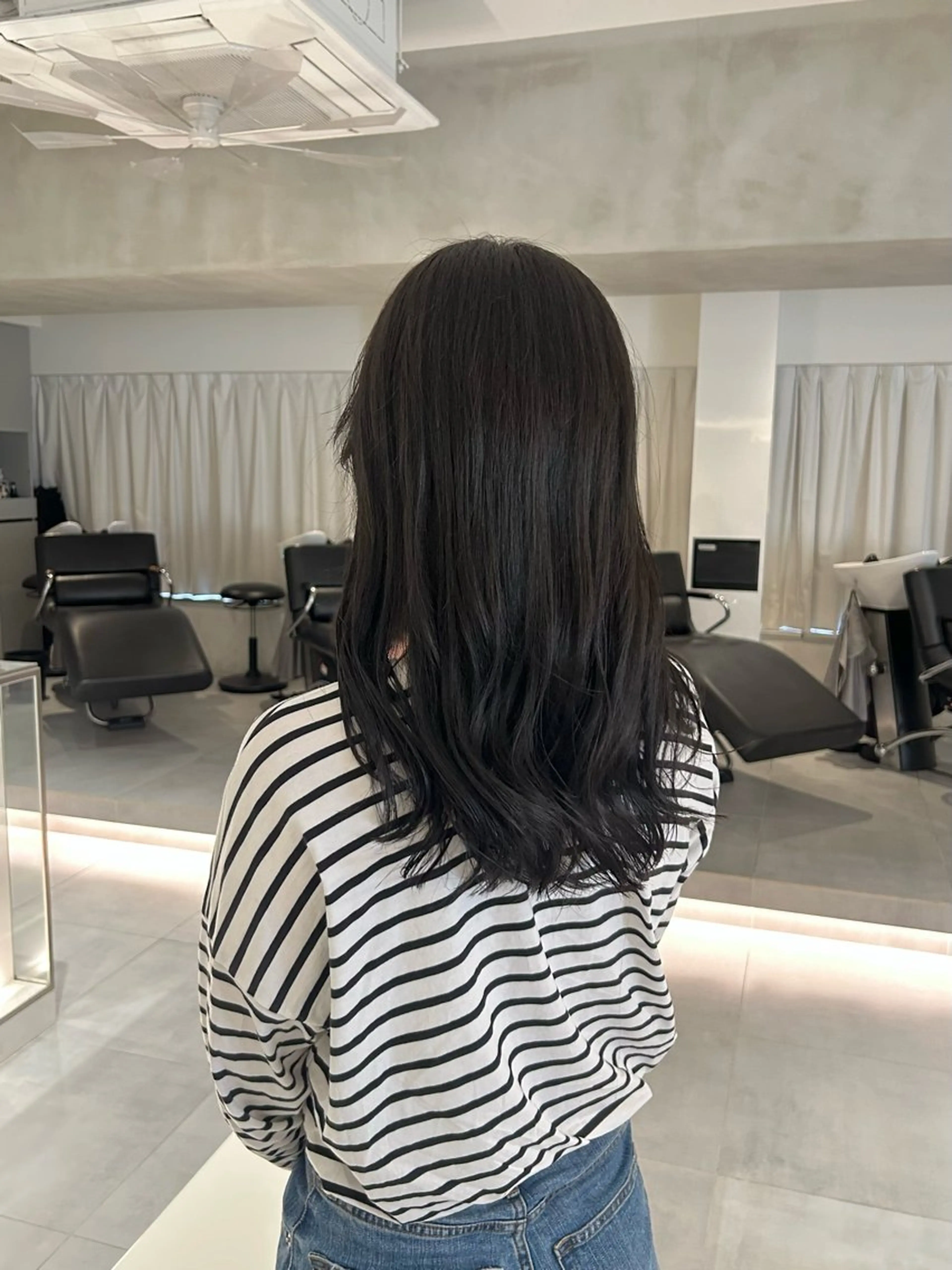 セミロング カラー カット ヘアカラー トリートメント 🧚つやさらhair 🧚manakaのヘアスタイル