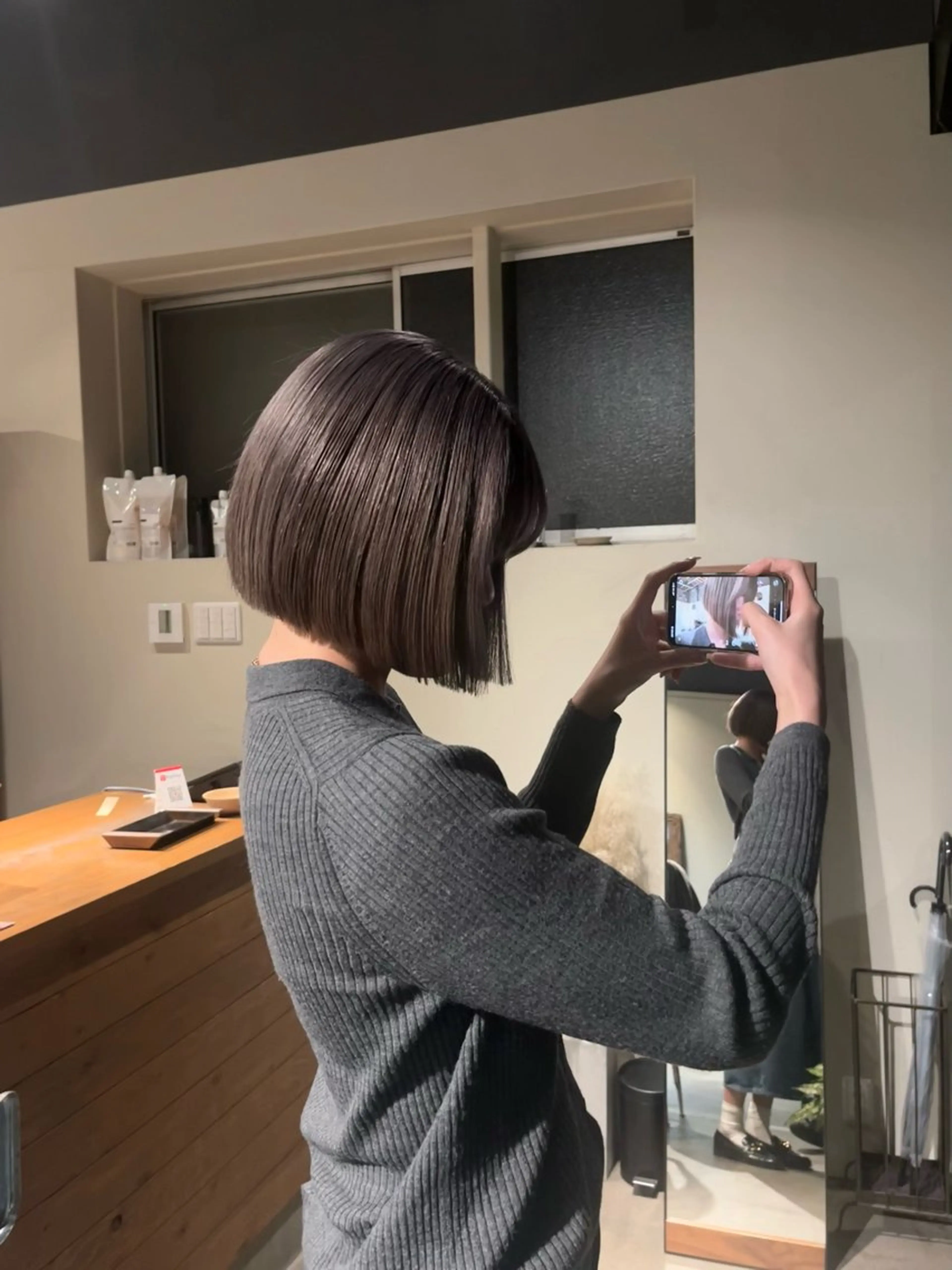 ショート ボブ カット miyabi🌙 大阪／梅田のヘアスタイル