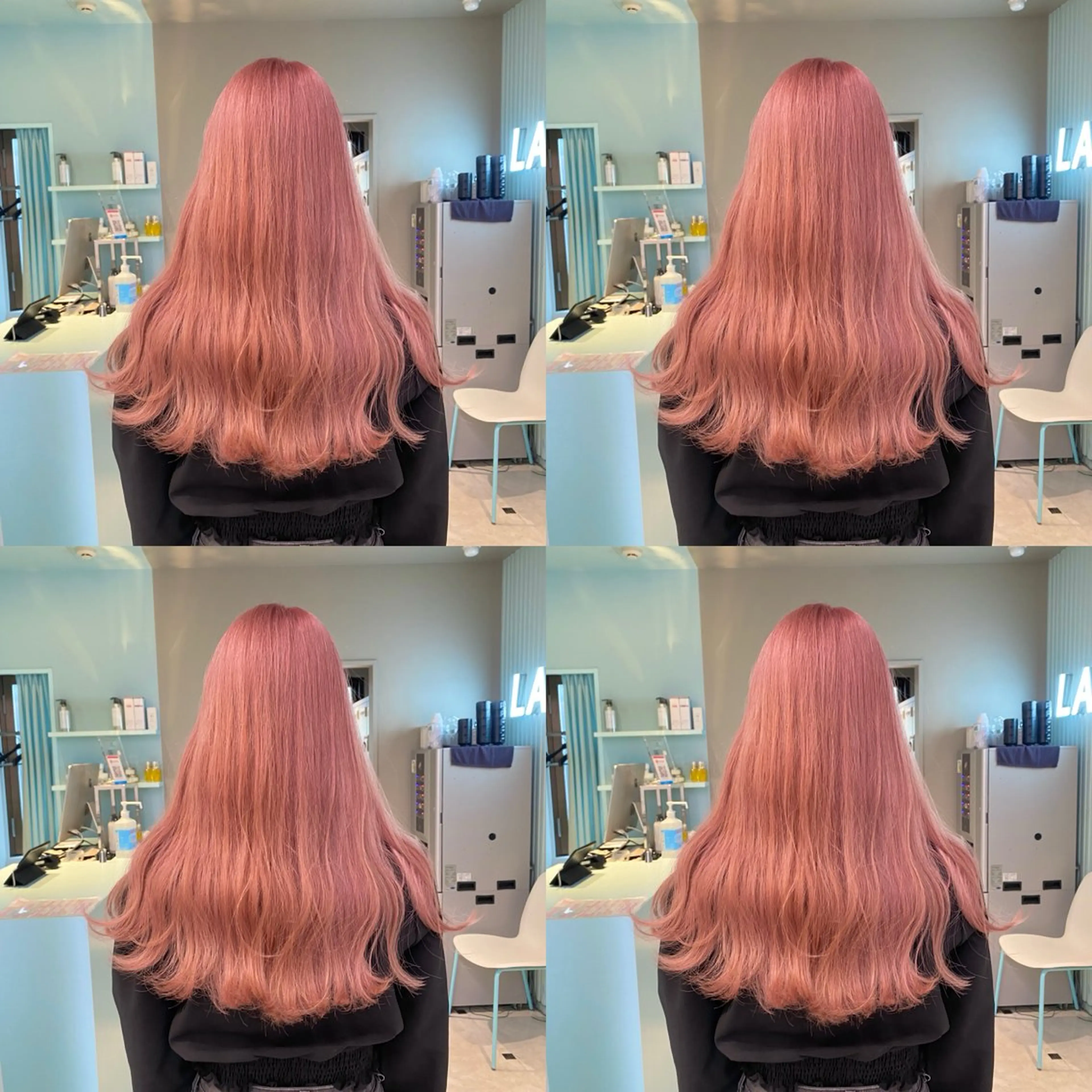 💕💖季節に合わせたピンクカラー💖💕ブリーチありダブルカラー🩷（ケア込み）✨➕保湿トリートメント付き💖の写真