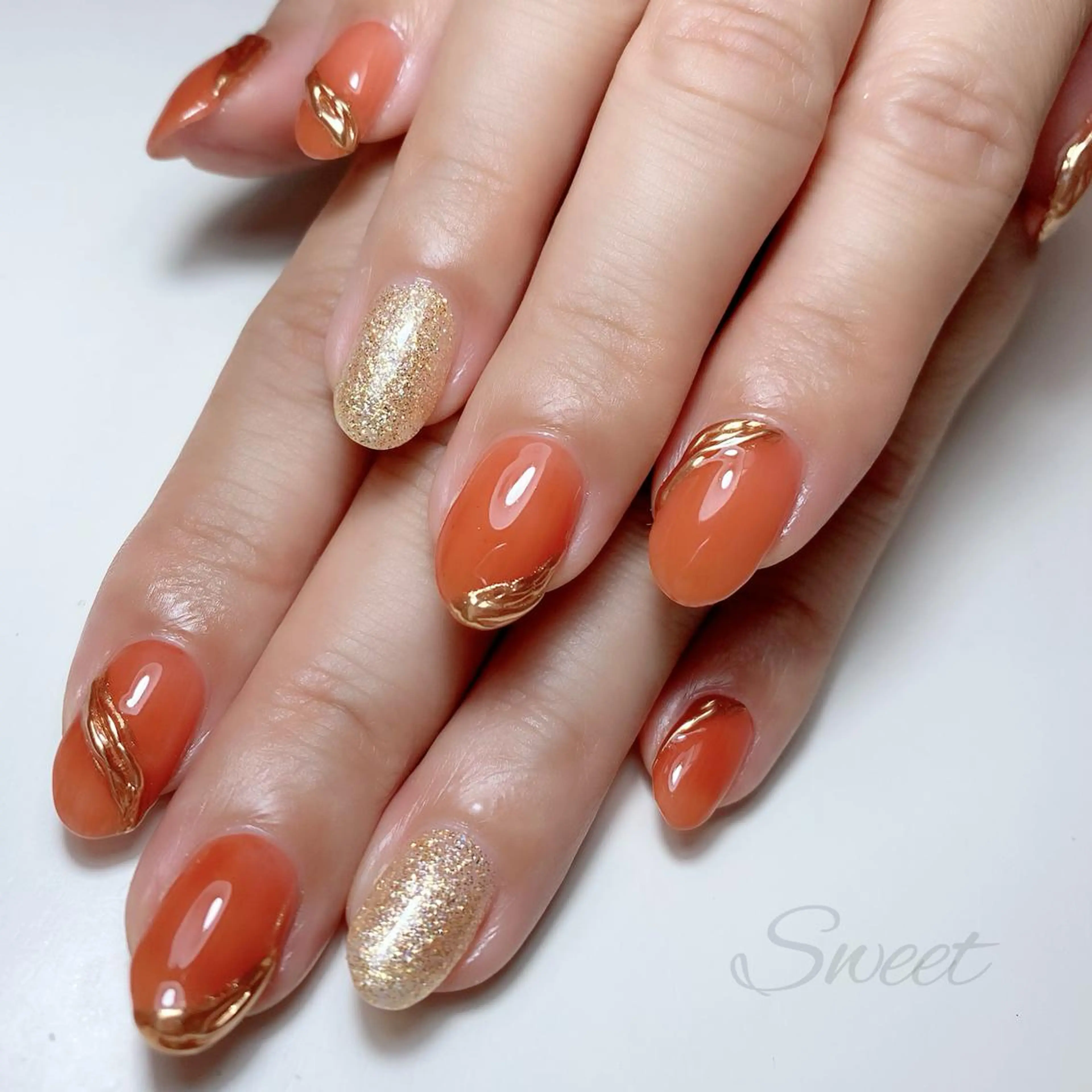 ネイル sweet 仲野陽子のネイルデザイン