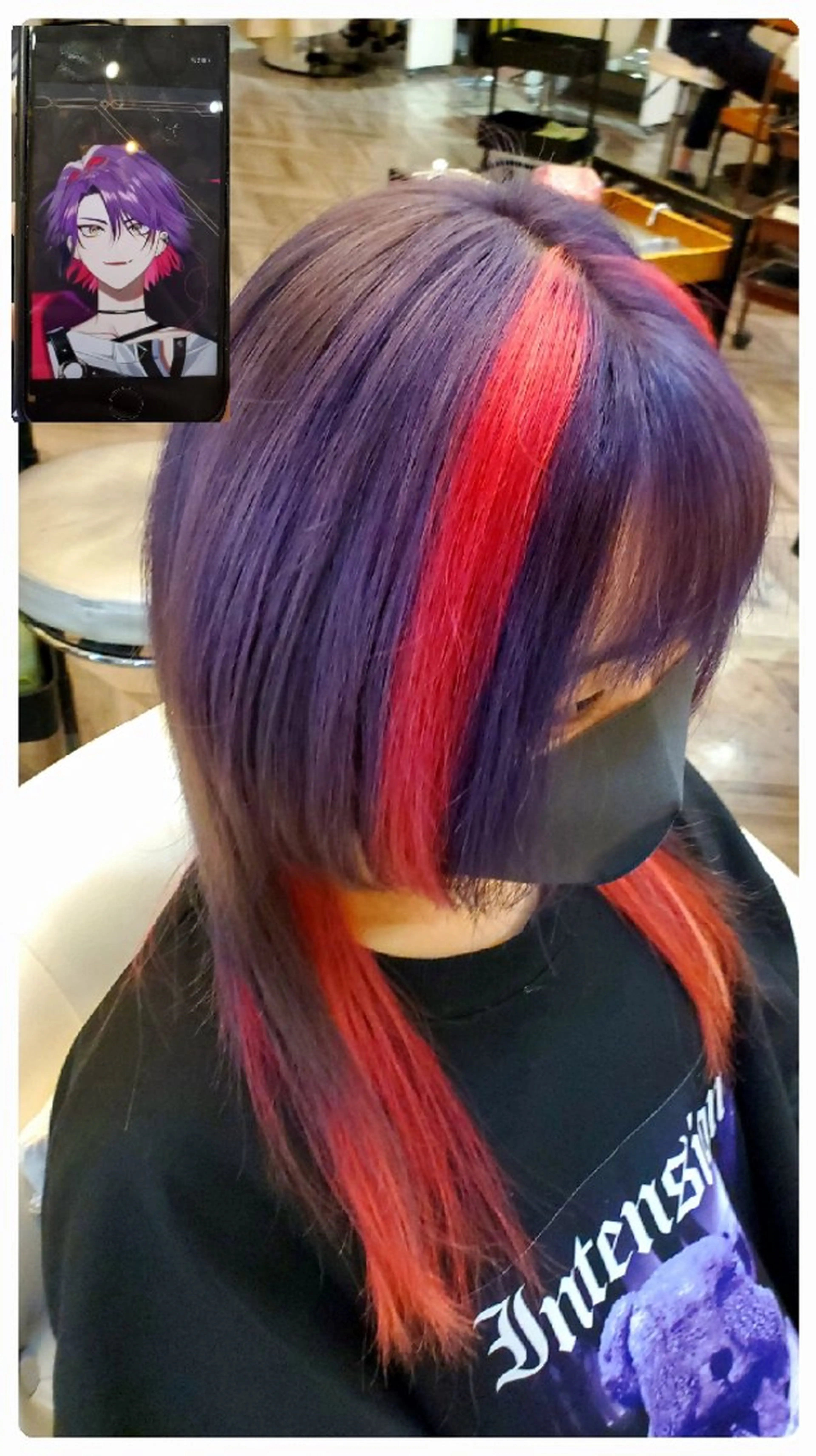 セミロング カラー Dr's Salon LAB所属・小島　崇義 ブリーチお任せ下さいのヘアスタイル