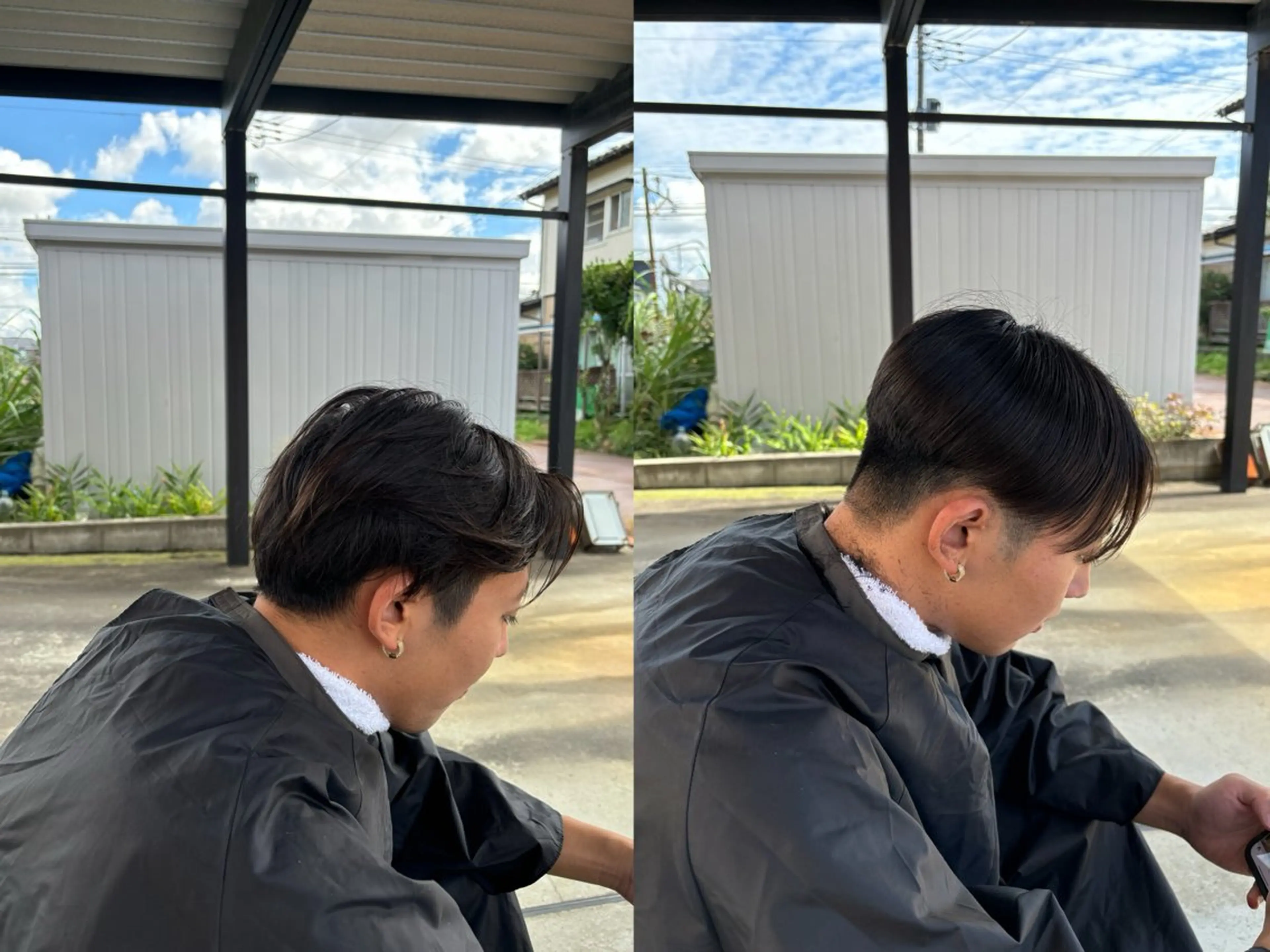 ショート メンズ カット men's/perm colorDaijuのヘアスタイル