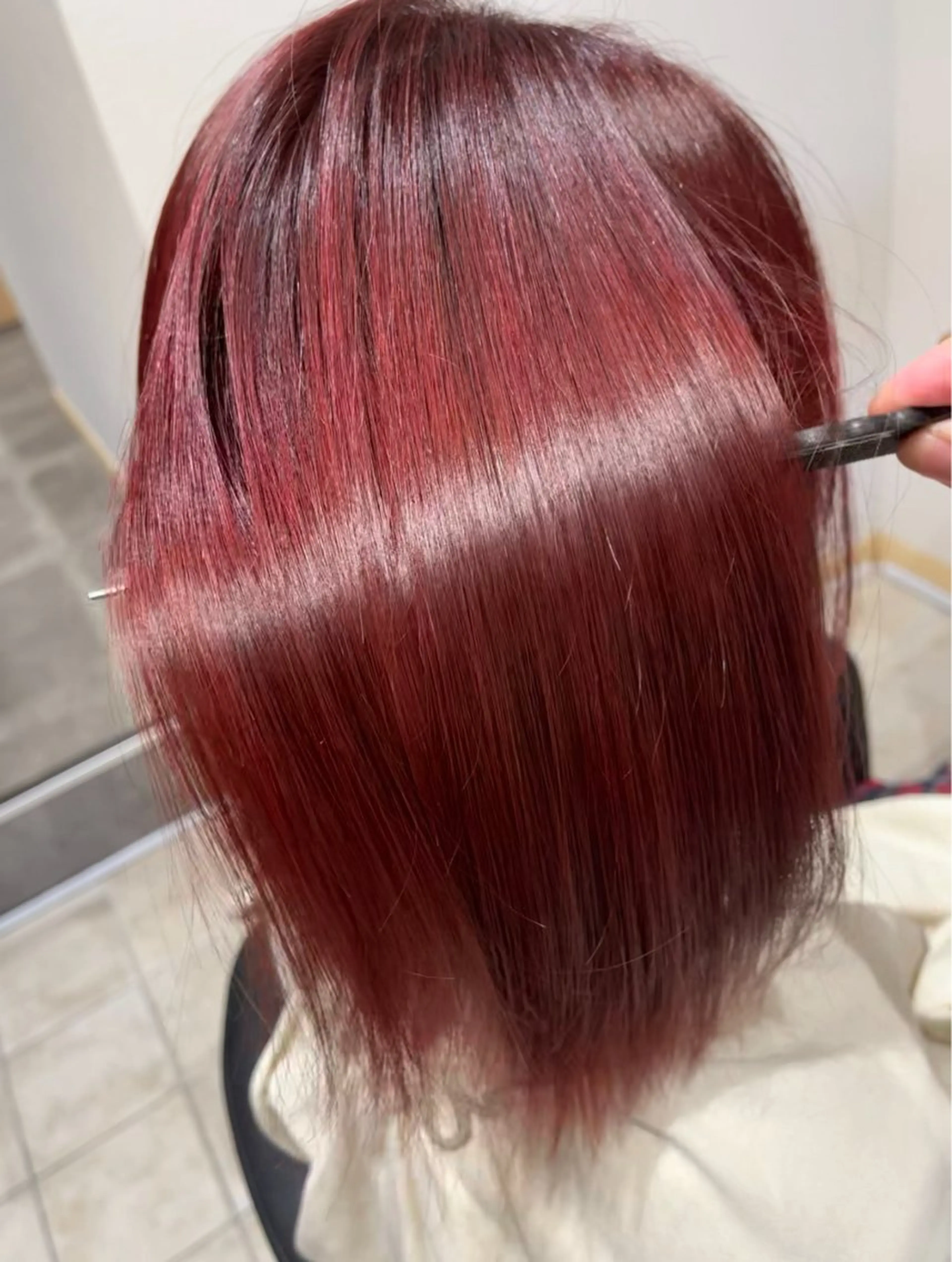 ミディアム 【髪質改善カラー✨】 りゅせ🫧下北沢瑞江のヘアスタイル