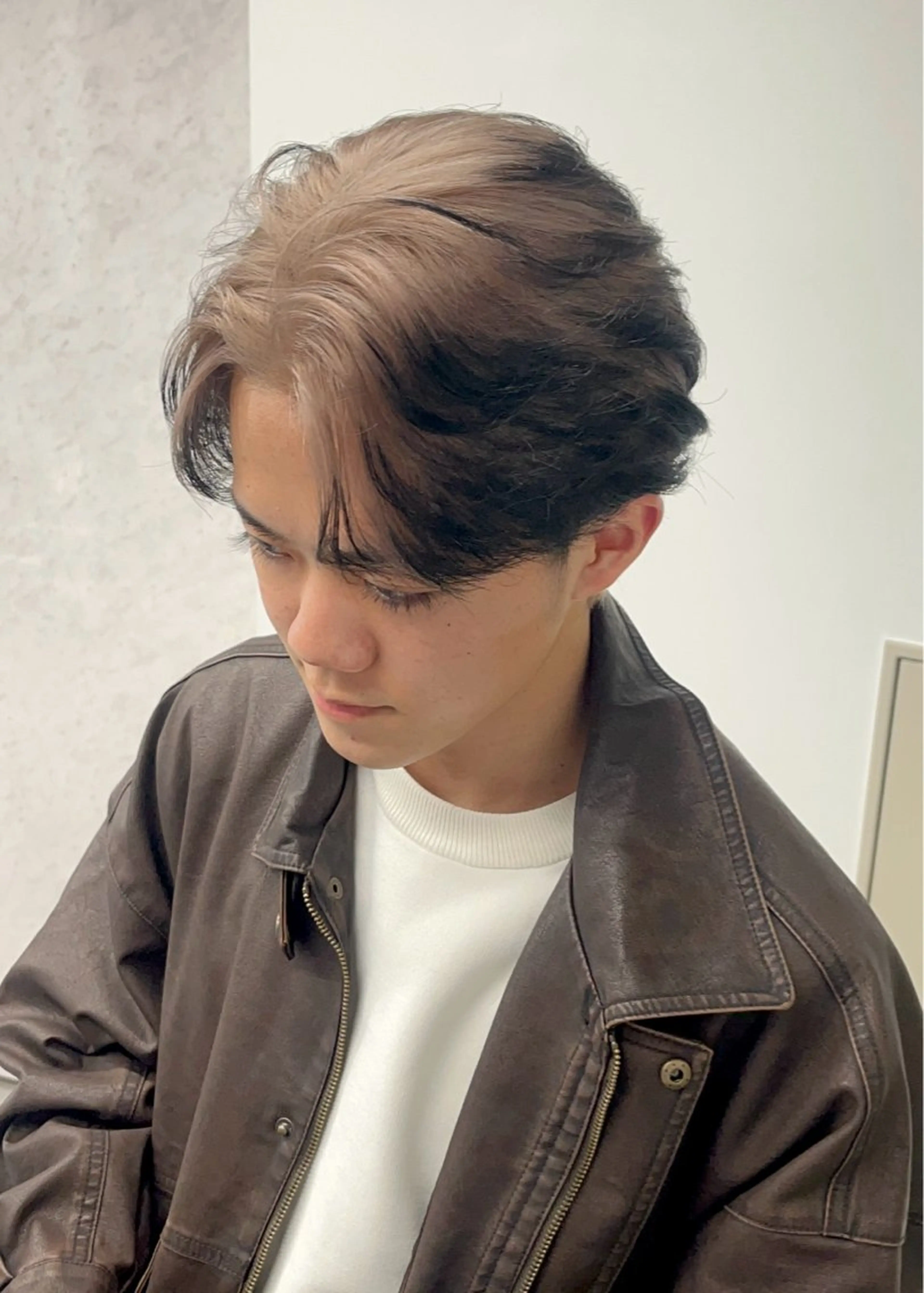 メンズ HONOKA💜女子 ウケメンズ特化心斎橋のヘアスタイル