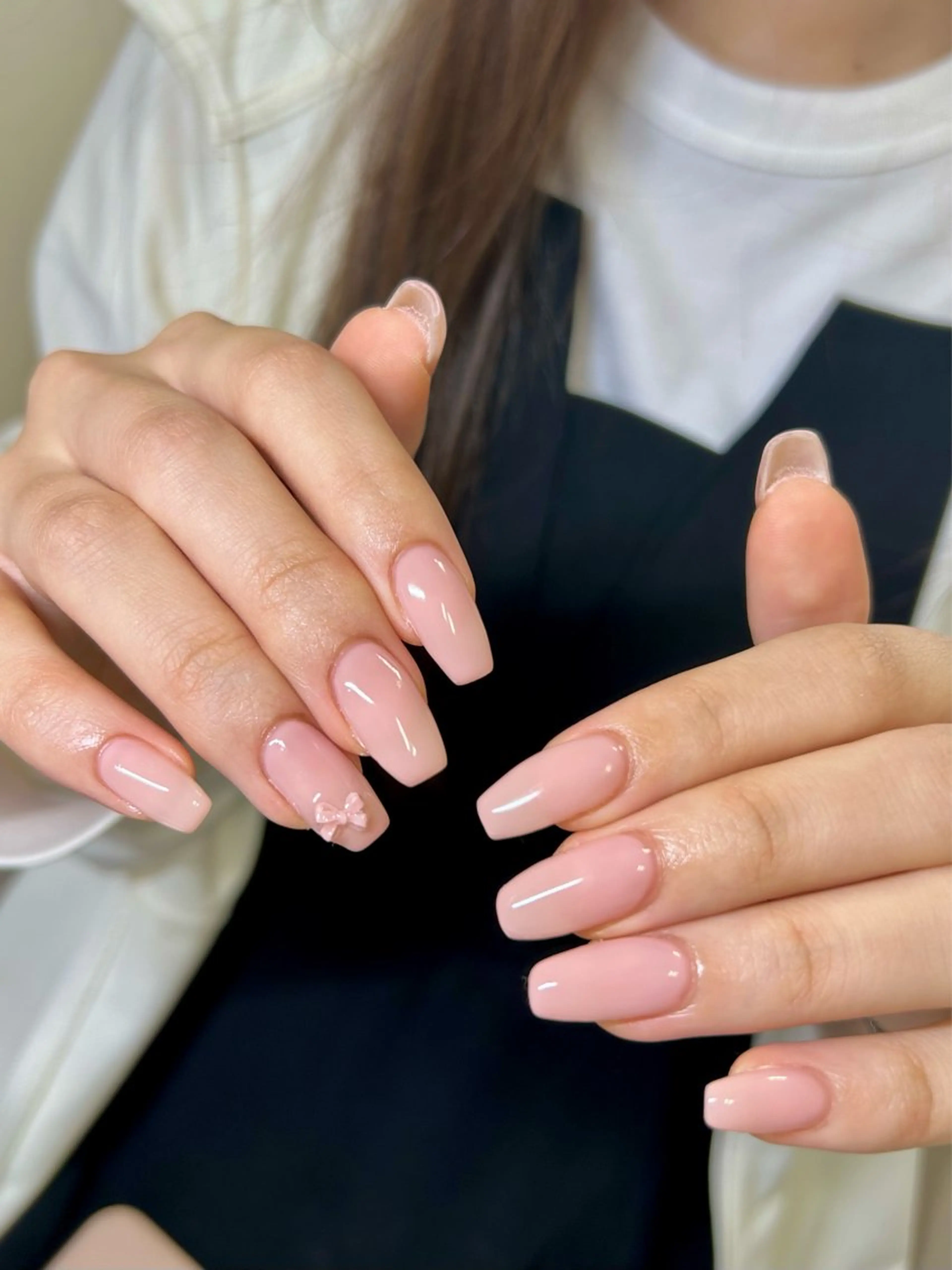 ネイル ワンカラーネイル ピンク private nailsalon Alice所属・Alice / Nanaのネイルデザイン