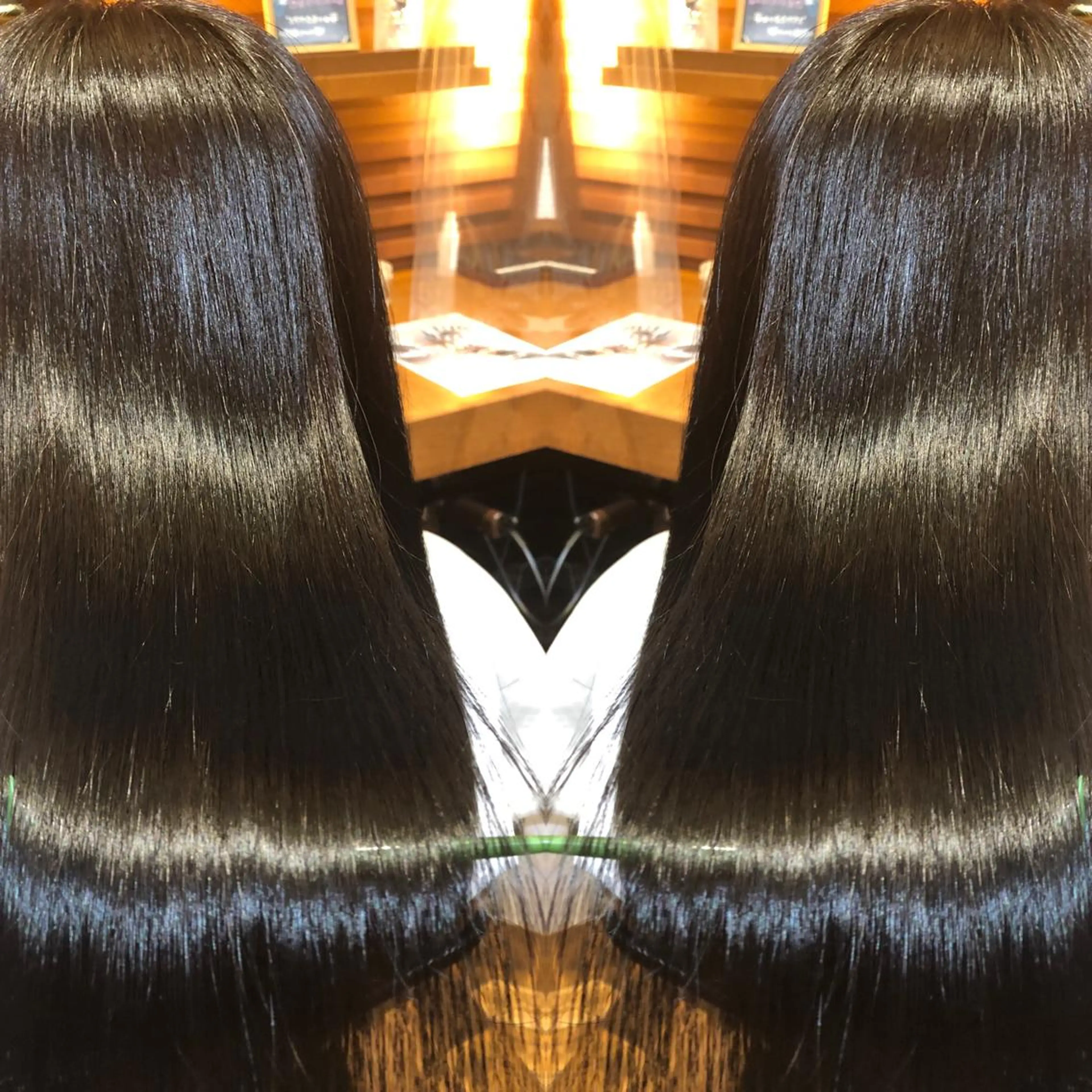 ロング パーマ 髪質改善 縮毛矯正 ストレートパーマ 高山🐬髪質改善 池袋で縮毛矯正のヘアスタイル