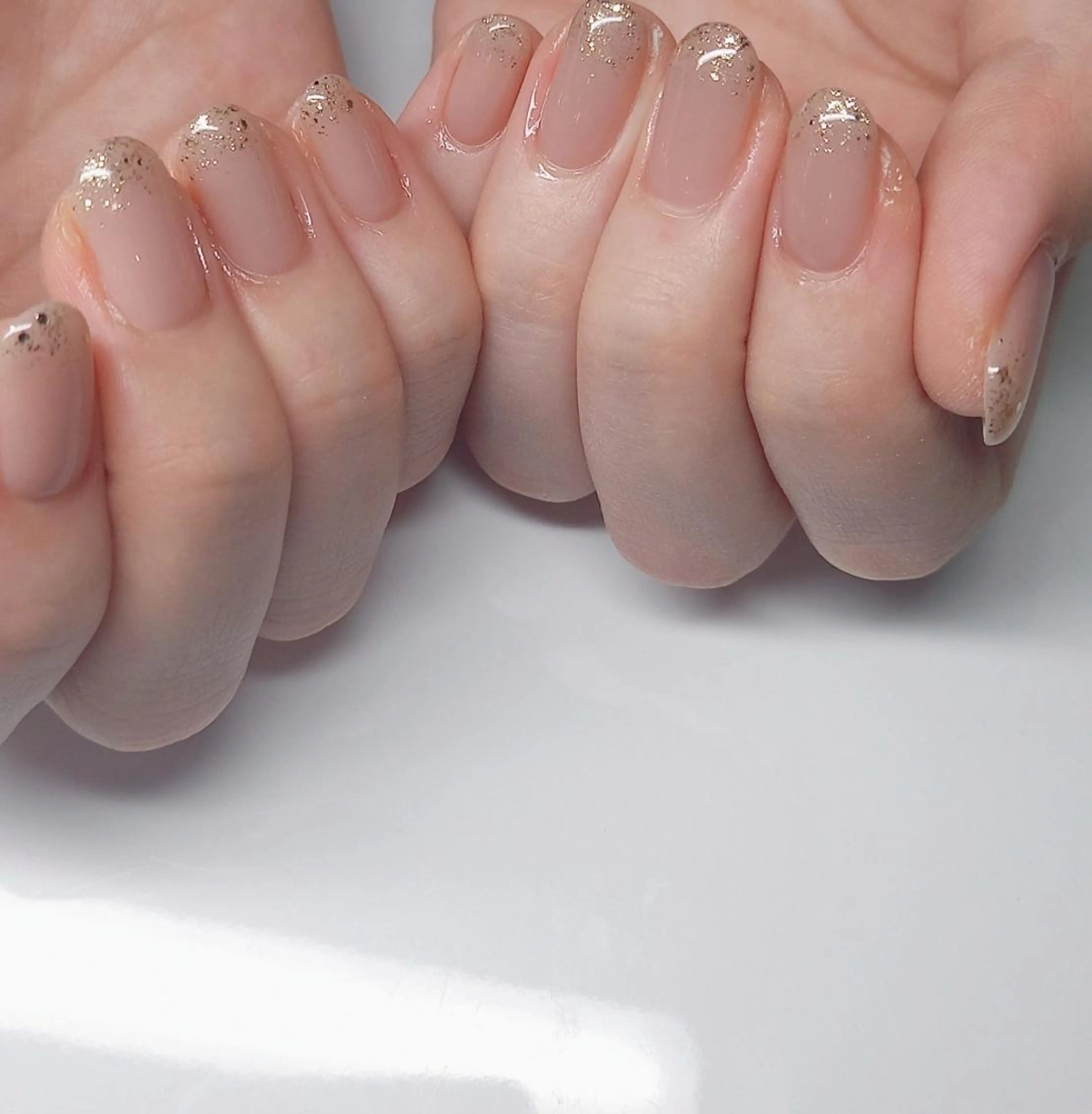 ネイル ラメ(グリッター) ワンカラーネイル nailsalon le premier所属・nailsalon  lepremierのネイルデザイン