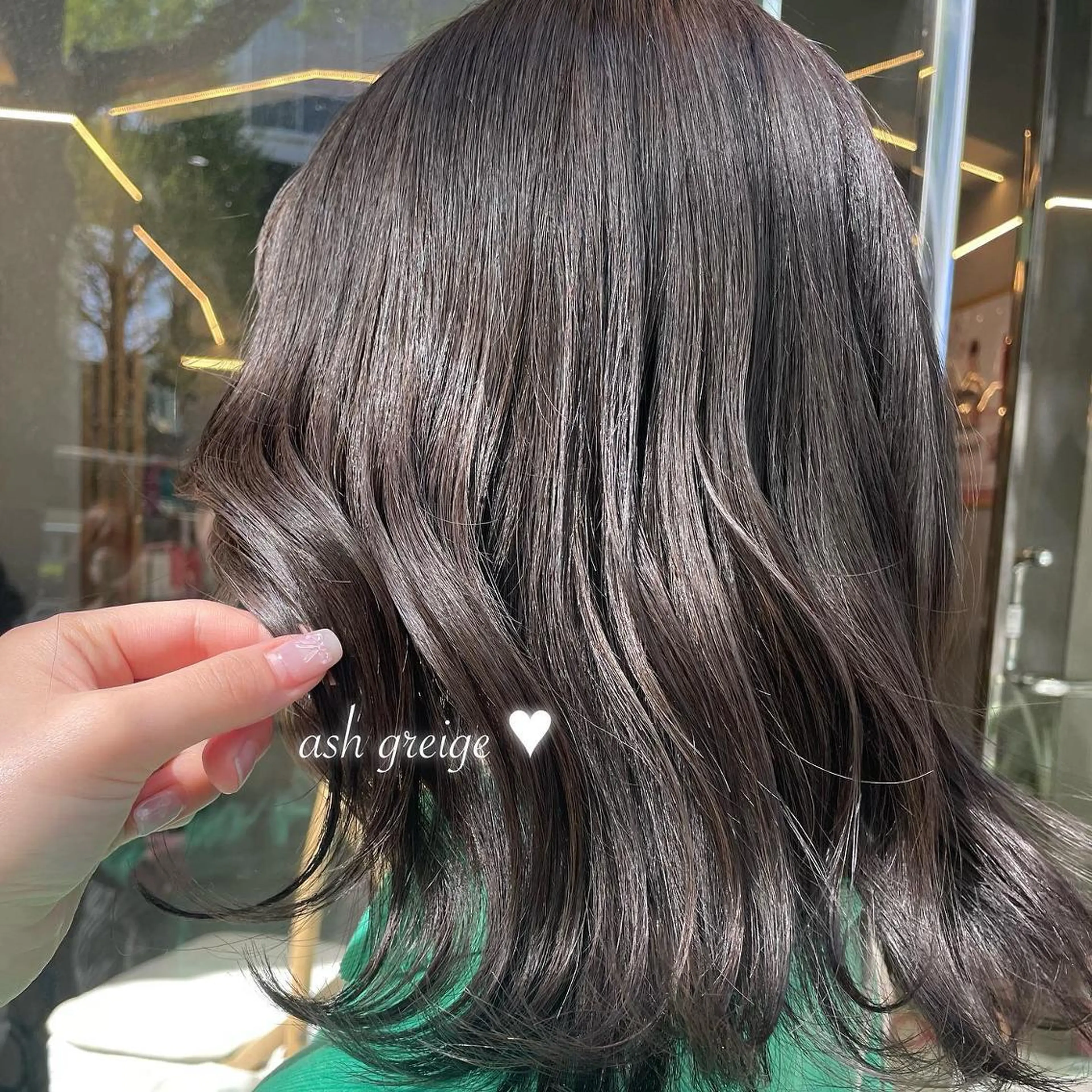 カラー ヘアアレンジ ブリーチ 透明感カラー ブリーチなしカラー 𝙢𝙞𝙮𝙪🎀 girly hairのヘアスタイル