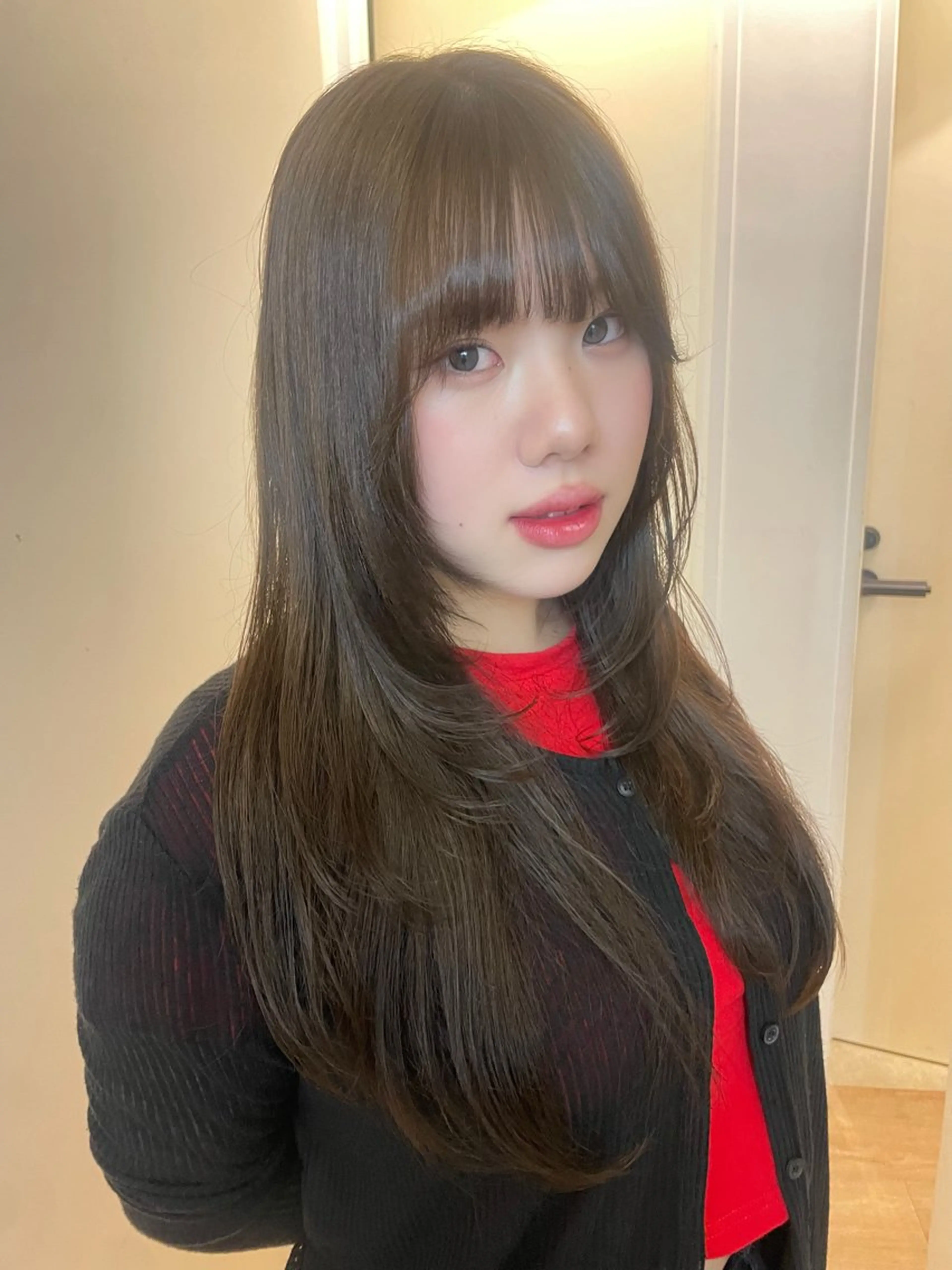 カラー ヘアカラー ハッシュレイヤー/ ハイトーン/senaのヘアスタイル