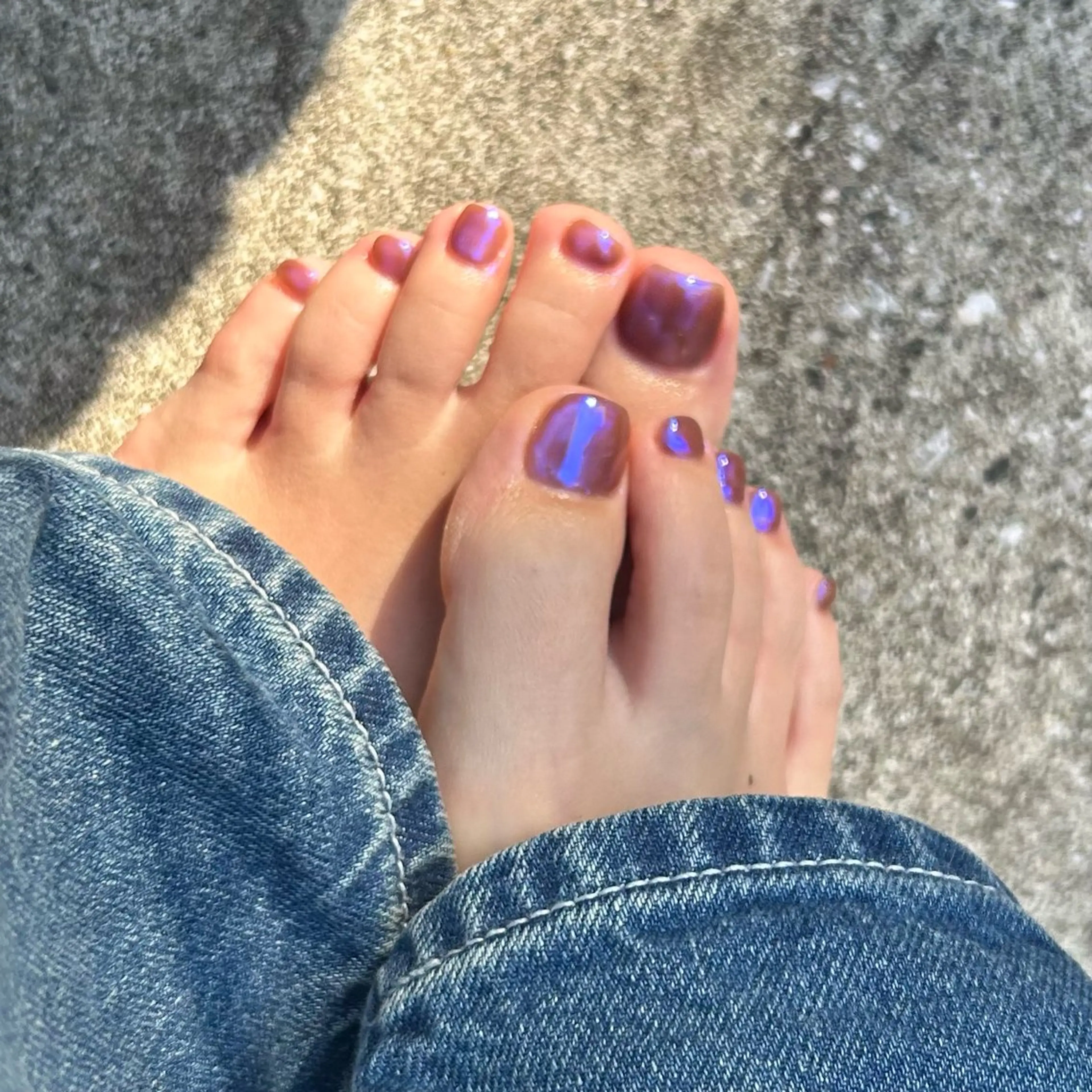 ネイル オーロラネイル Yumi 広尾|恵比寿ネイルのネイルデザイン