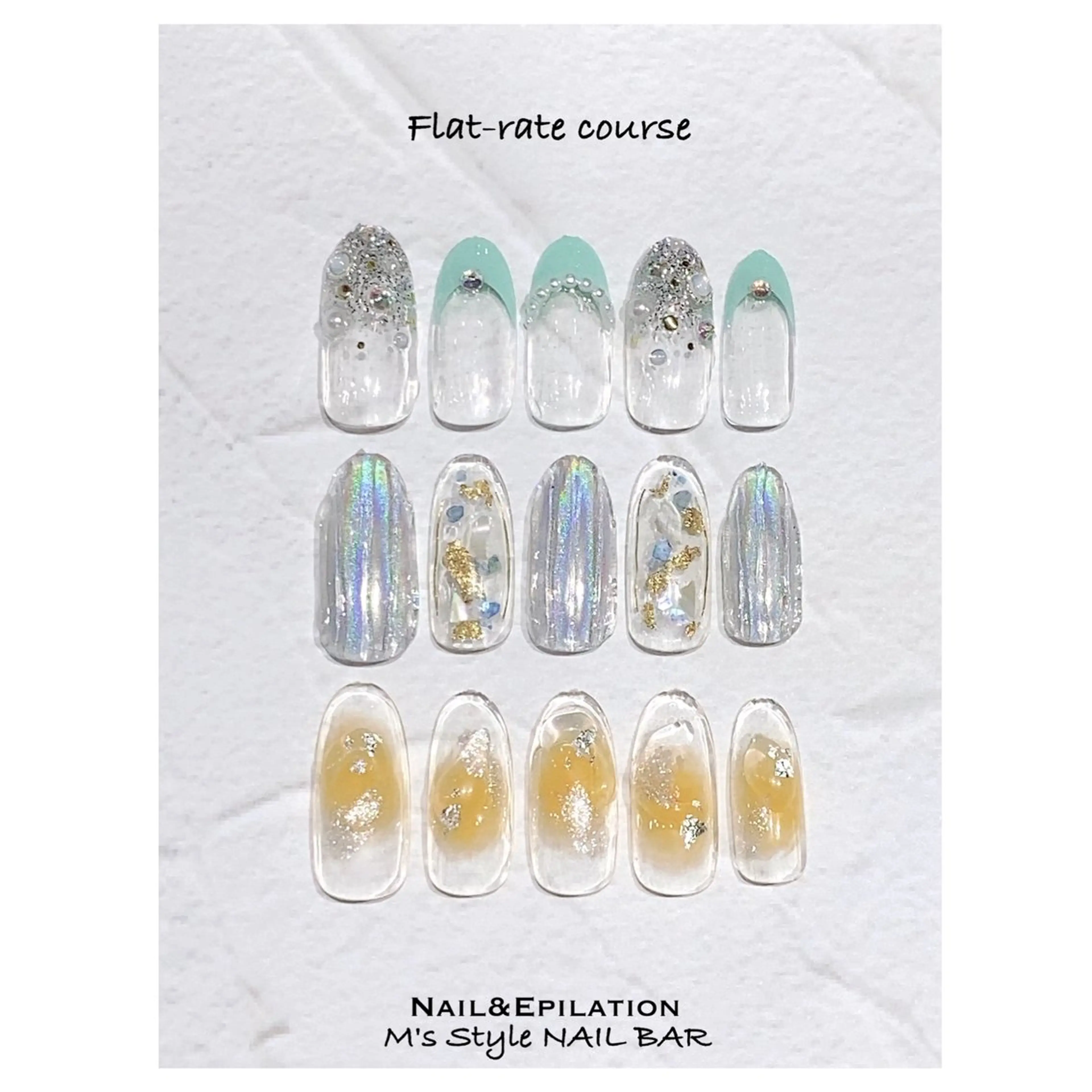 ネイル 成人式 フットネイル フレンチネイル ジェルネイル 韓国ネイル ハンドネイル M's Style NAIL BARのエステ・リラクイメージ