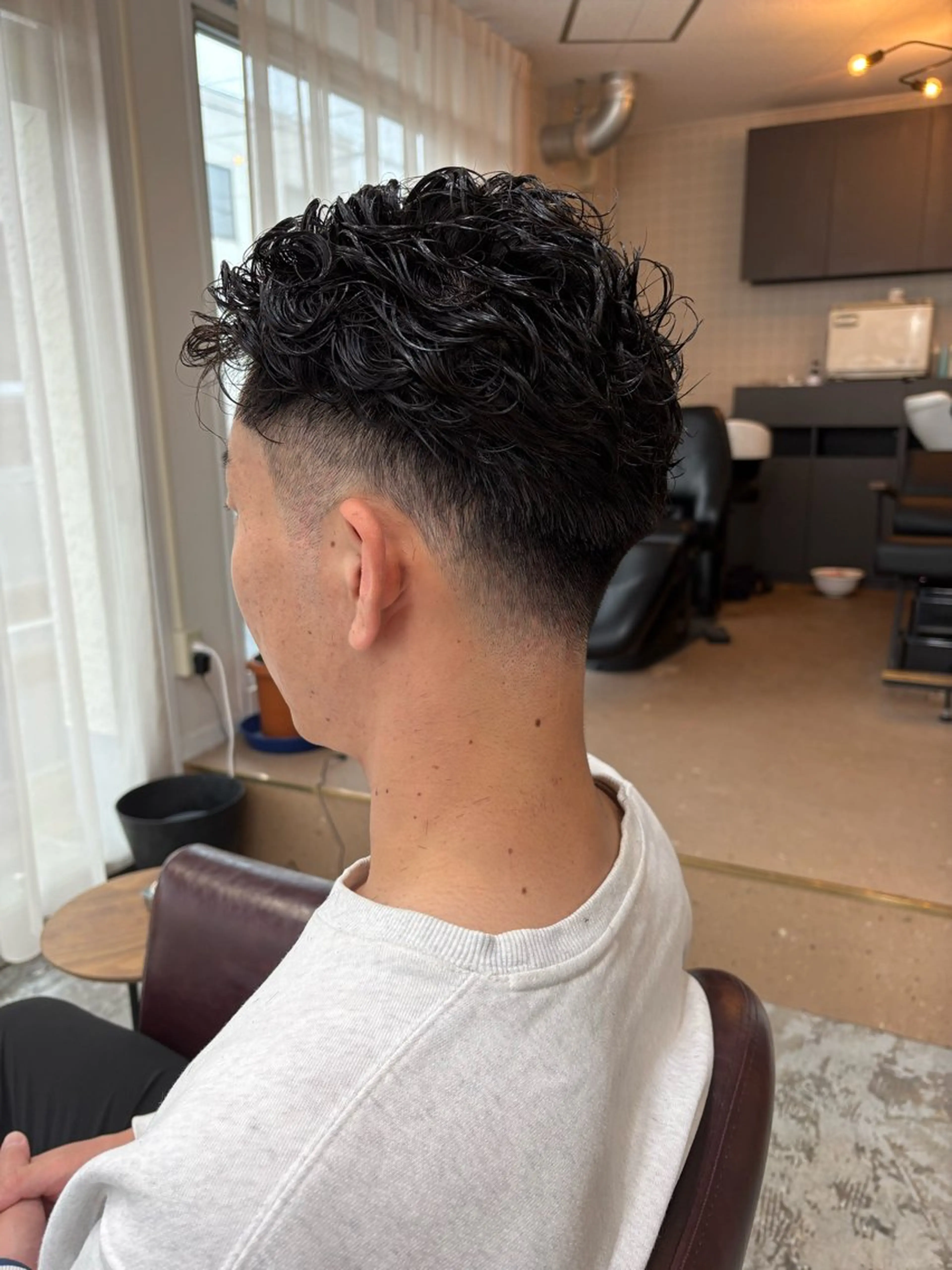 ショート カット パーマ メンズサロンクロ所属・今井 匠のヘアスタイル