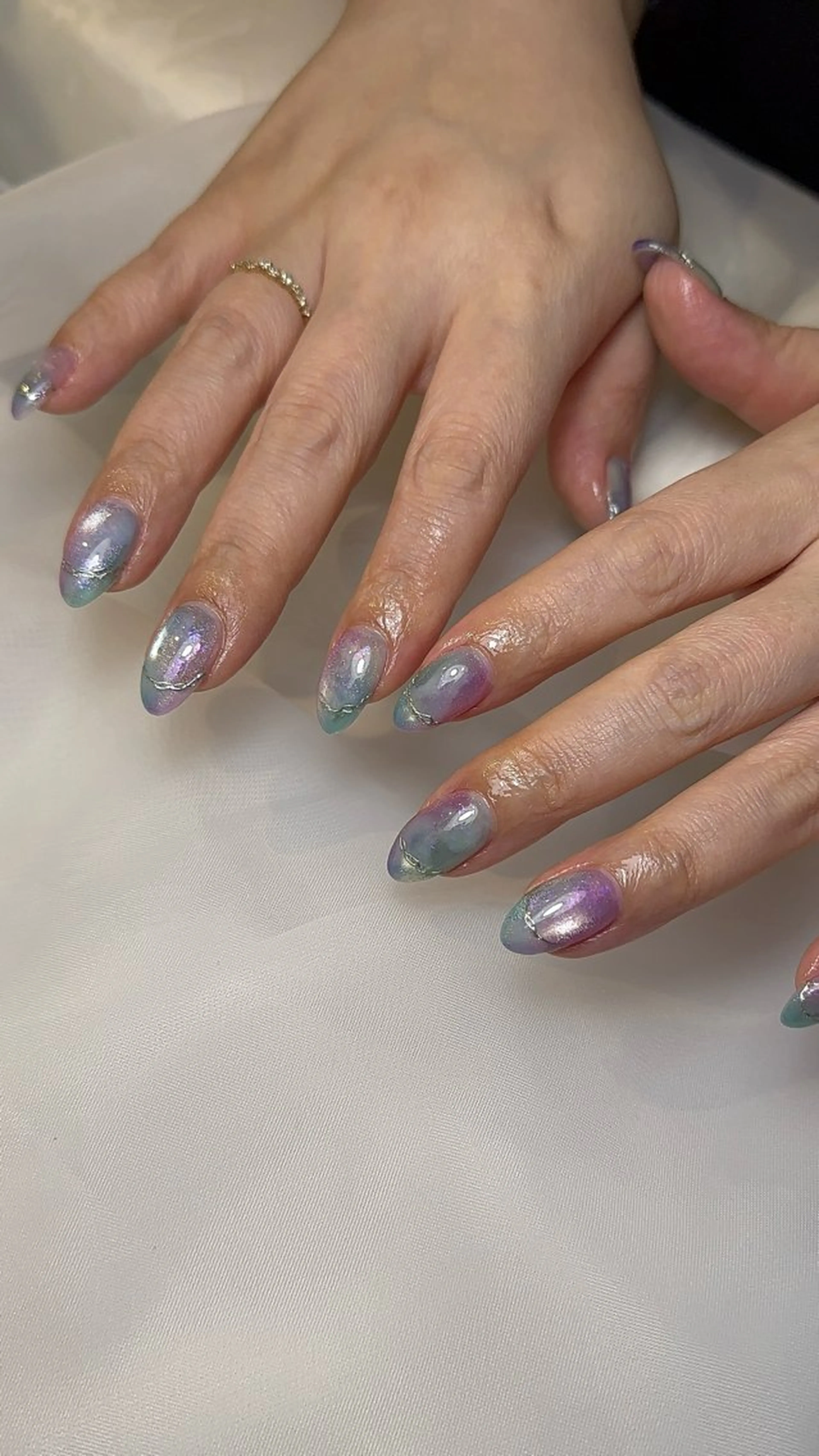 ネイル マグネットネイル ハンドネイル めそぴ ネイルのネイルデザイン